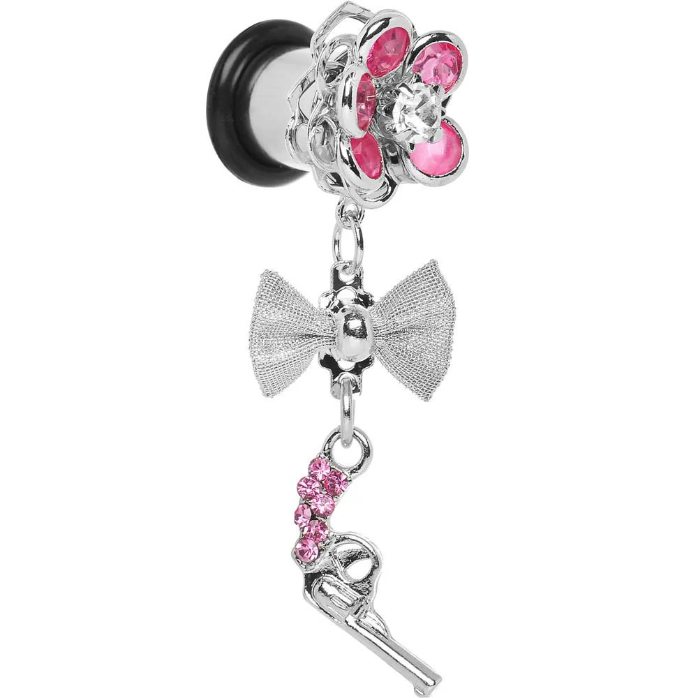 Pink Gem My Lady Flower Gun Dangle Plug Sizes 5mm to 12mm - Image 5