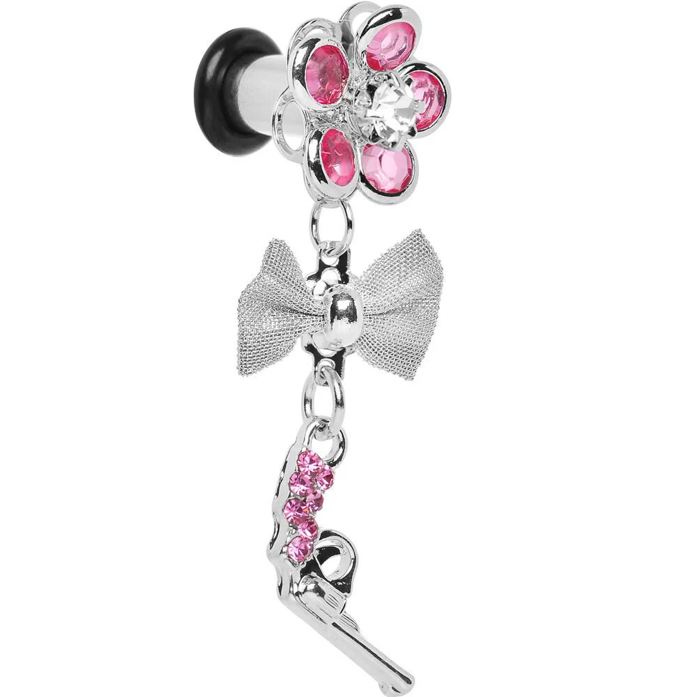 Pink Gem My Lady Flower Gun Dangle Plug Sizes 5mm to 12mm - Image 6