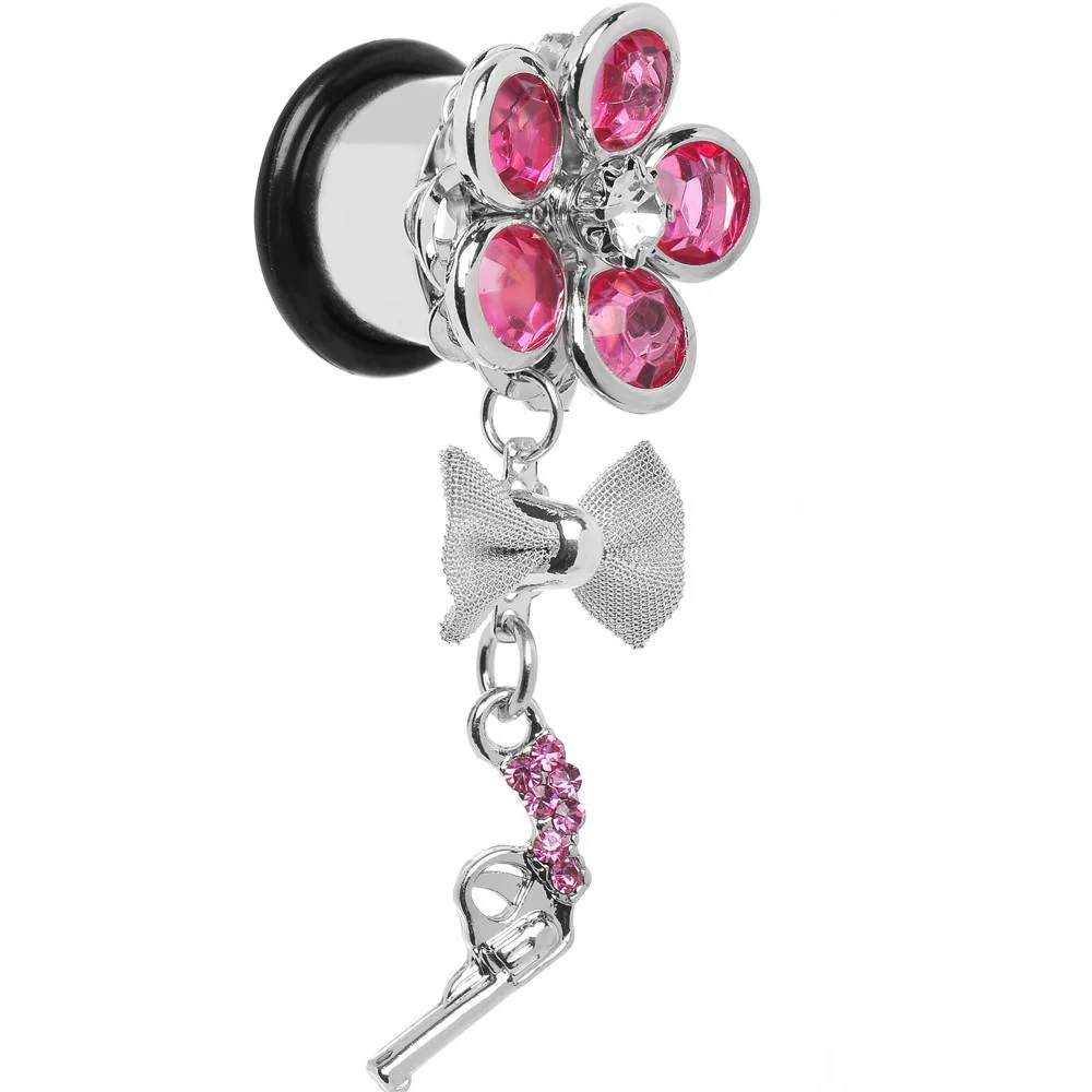 Pink Gem My Lady Flower Gun Dangle Plug Sizes 5mm to 12mm - Image 8