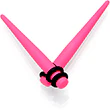 Pink Matte Acrylic Straight Taper Set 2G to 00G - Image 10