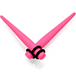 Pink Matte Acrylic Straight Taper Set 2G to 00G - Image 11