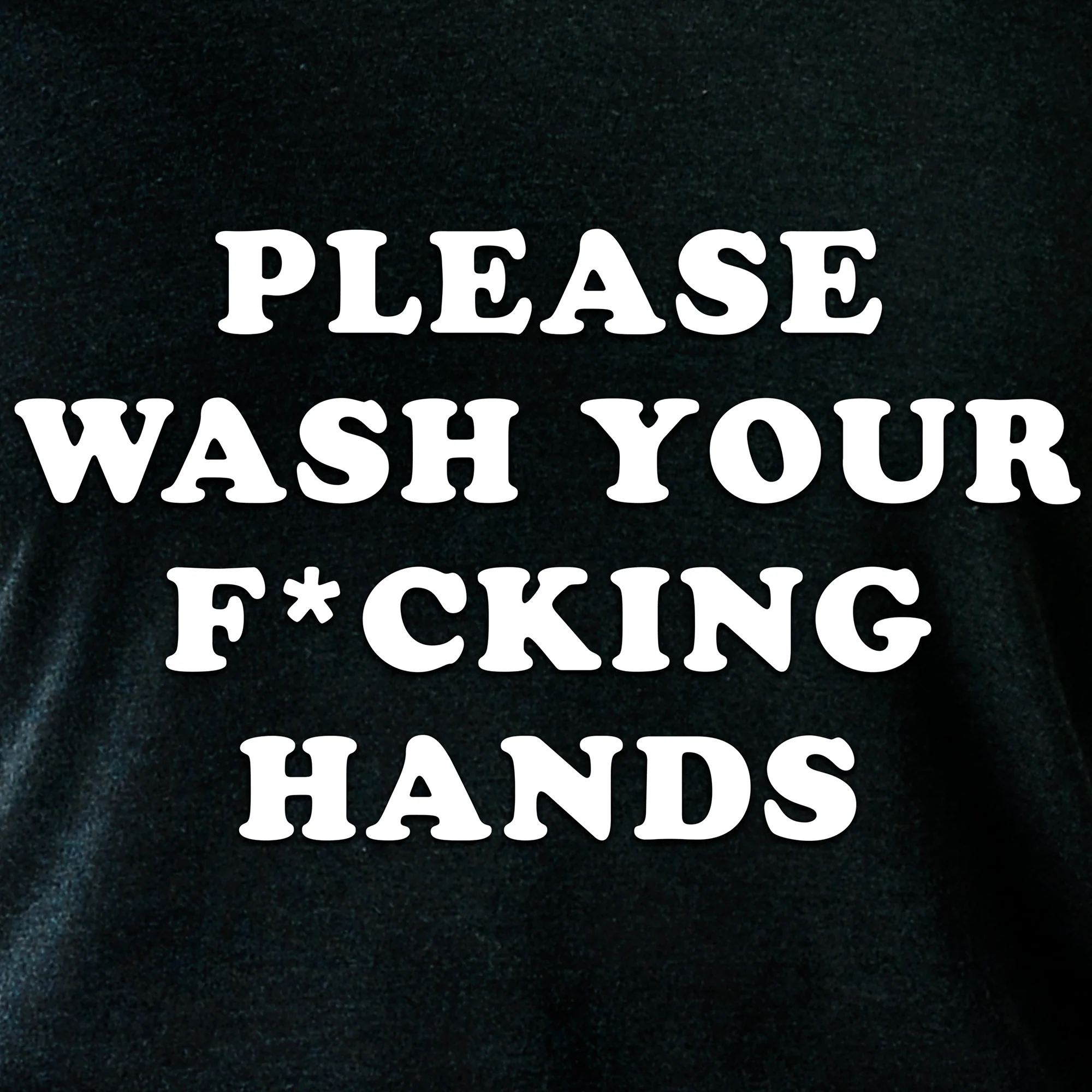 Please Wash Your F*cking Hands Tapered Long Sleeve Hoodie - Image 11