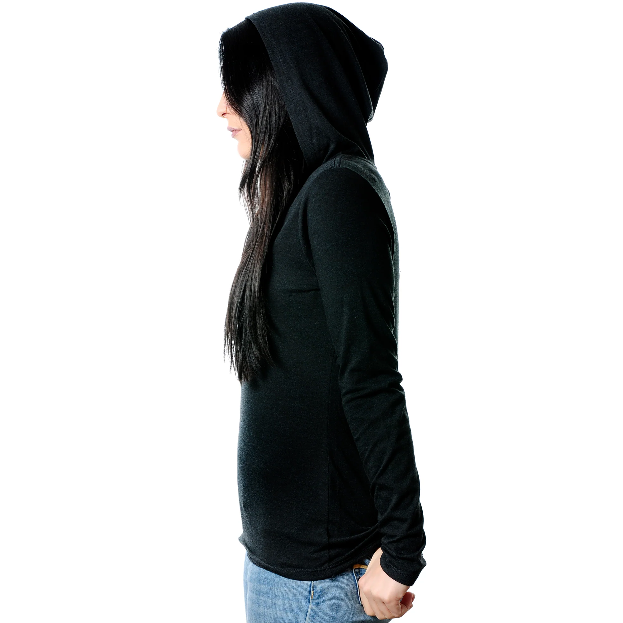 Please Wash Your F*cking Hands Tapered Long Sleeve Hoodie - Image 5
