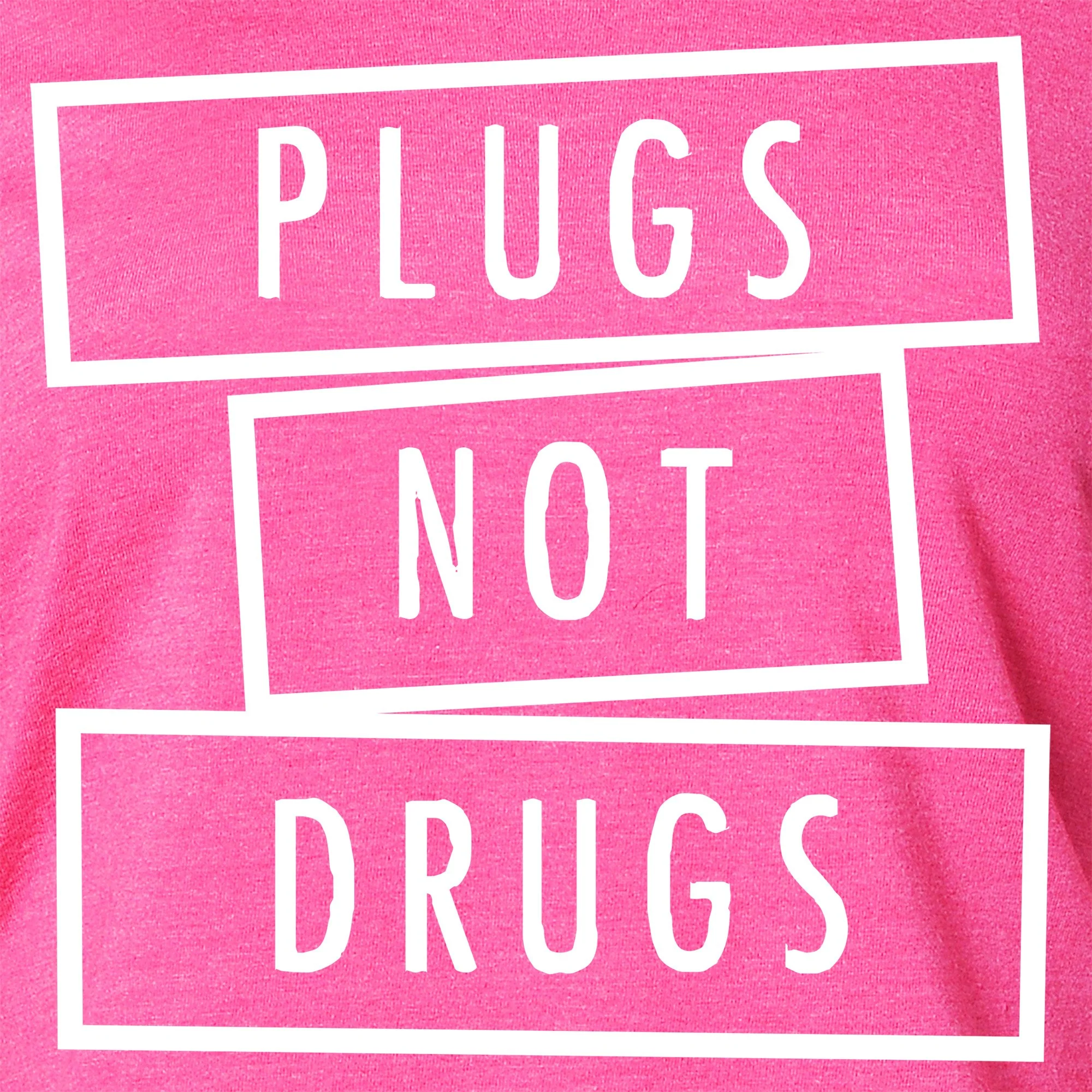 Plugs Not Drugs  Tapered Long Sleeve Hoodie - Image 2