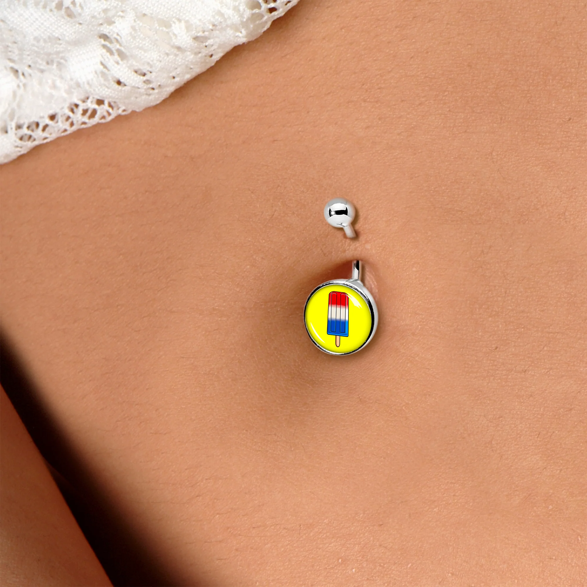 Popsicle Treat Belly Ring by Onyx O - Image 3