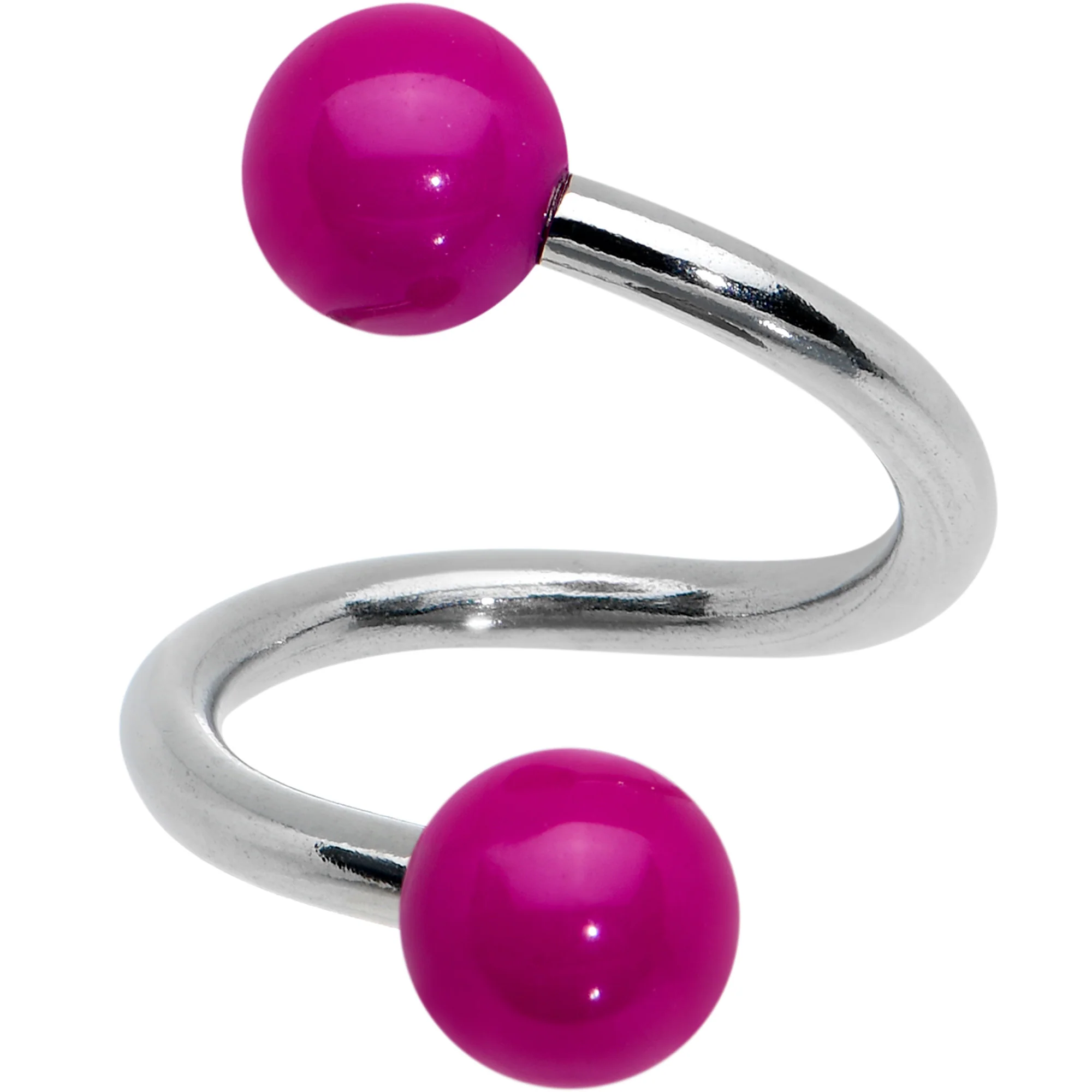 Purple Gem Black Witch Spider Spiral Halloween Belly Ring Set of 3 - Image 4