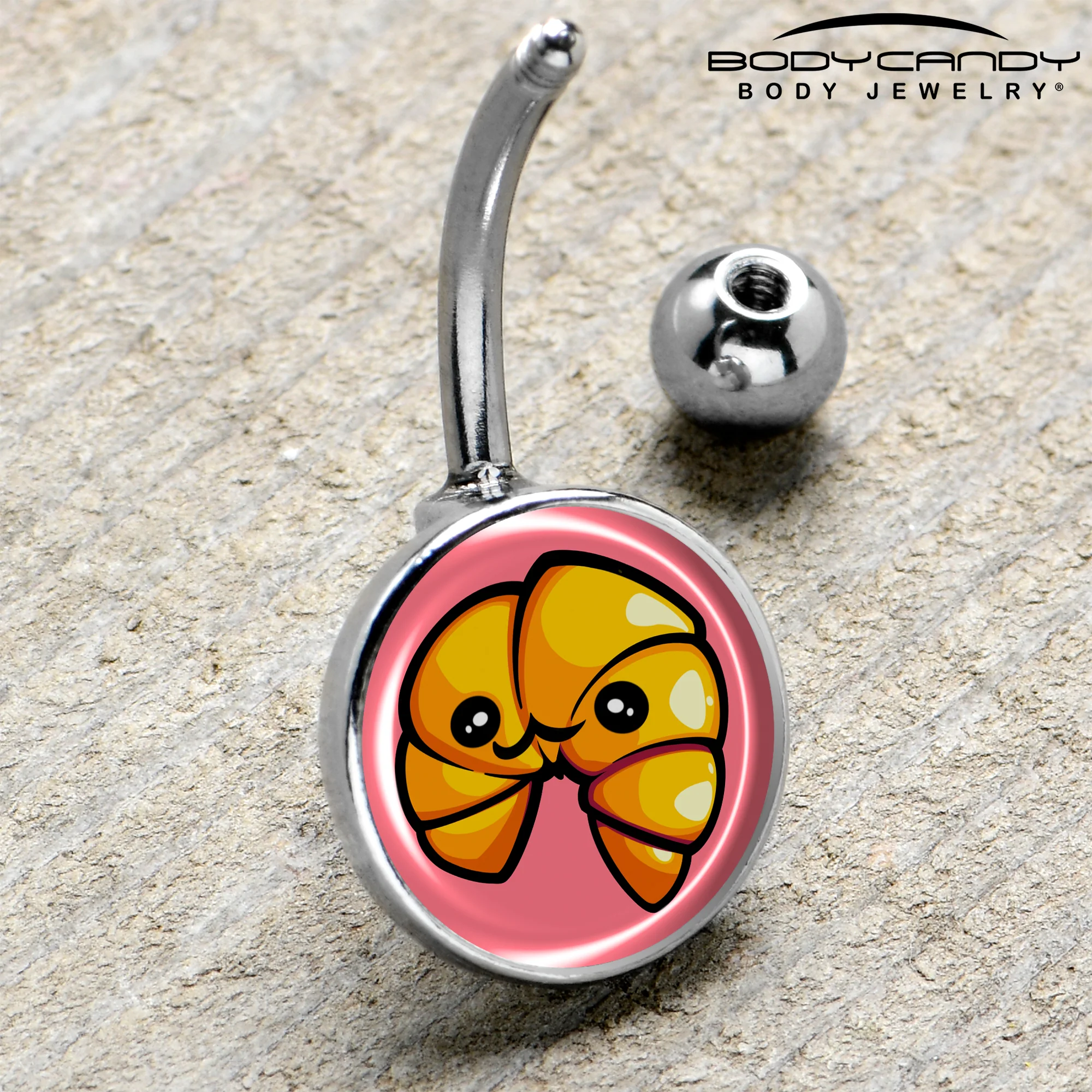 Quaso Croissant Belly Ring by Onyx O - Image 4