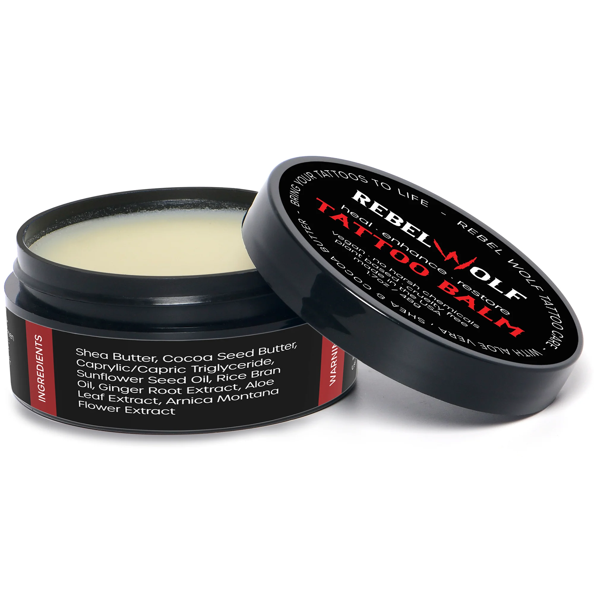 Rebel Wolf Tattoo Aftercare Tattoo Balm - Image 3