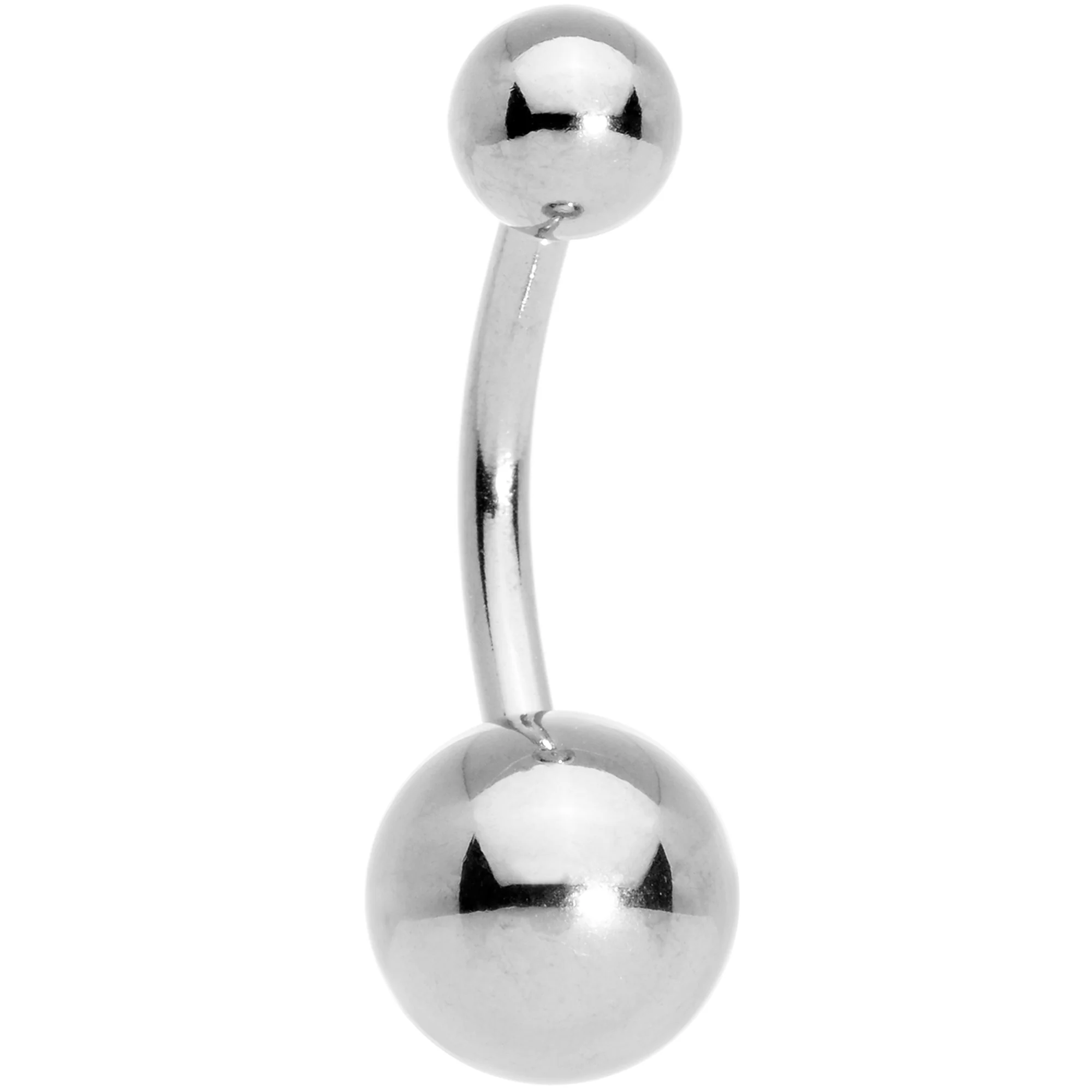 Red Gem Gold Tone Holly Berry Candy Cane Christmas Dangle Belly Ring Set of 3 - Image 4