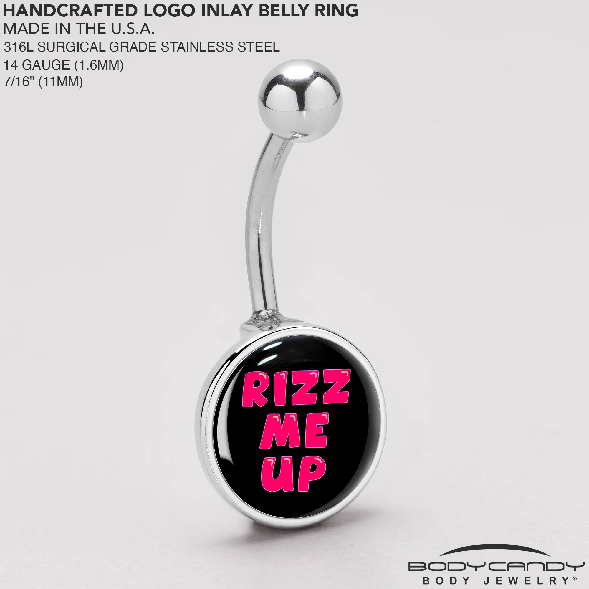 RIZZ ME UP Belly Ring by Onyx O - Image 5