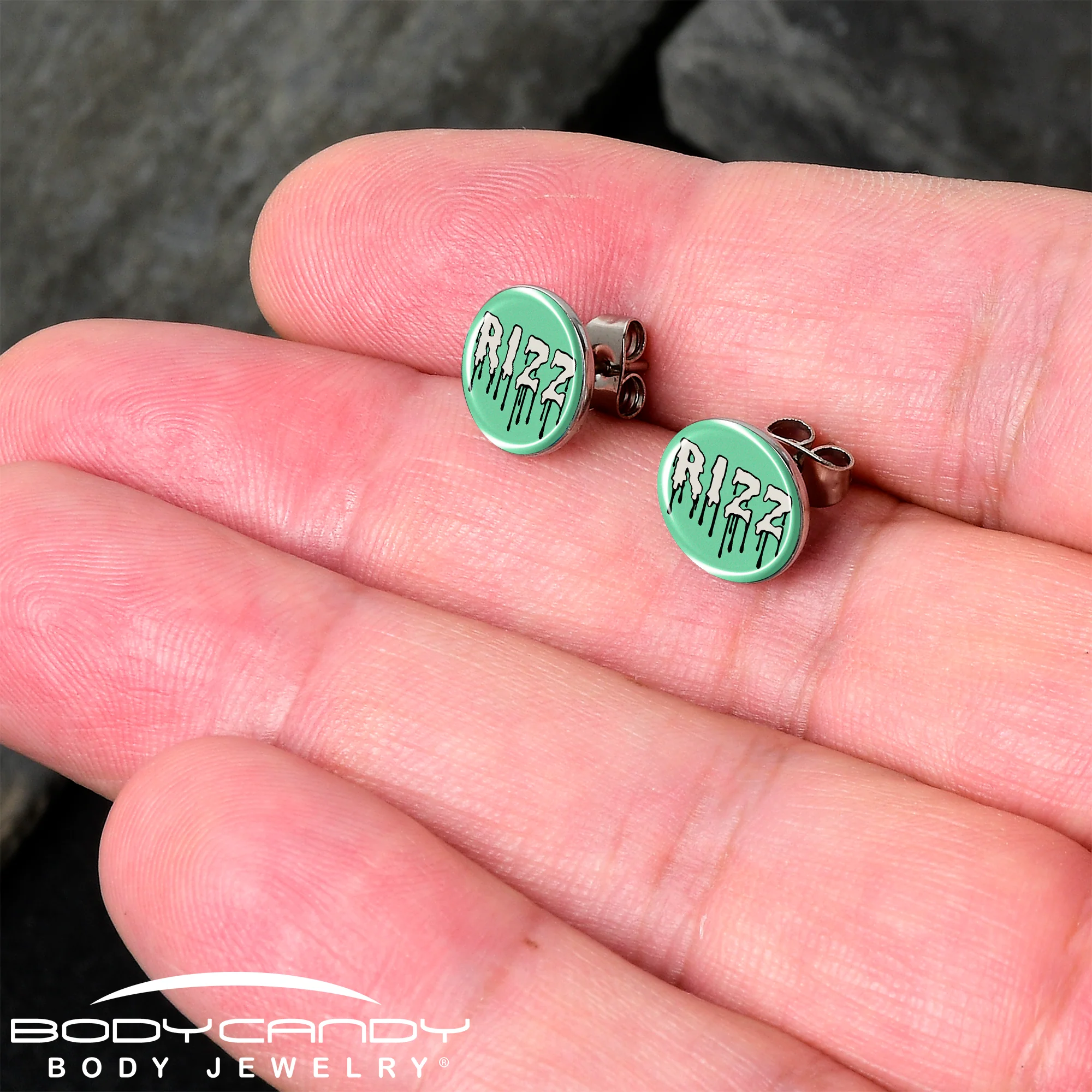RIZZ Stud Earrings by Onyx O - Image 2