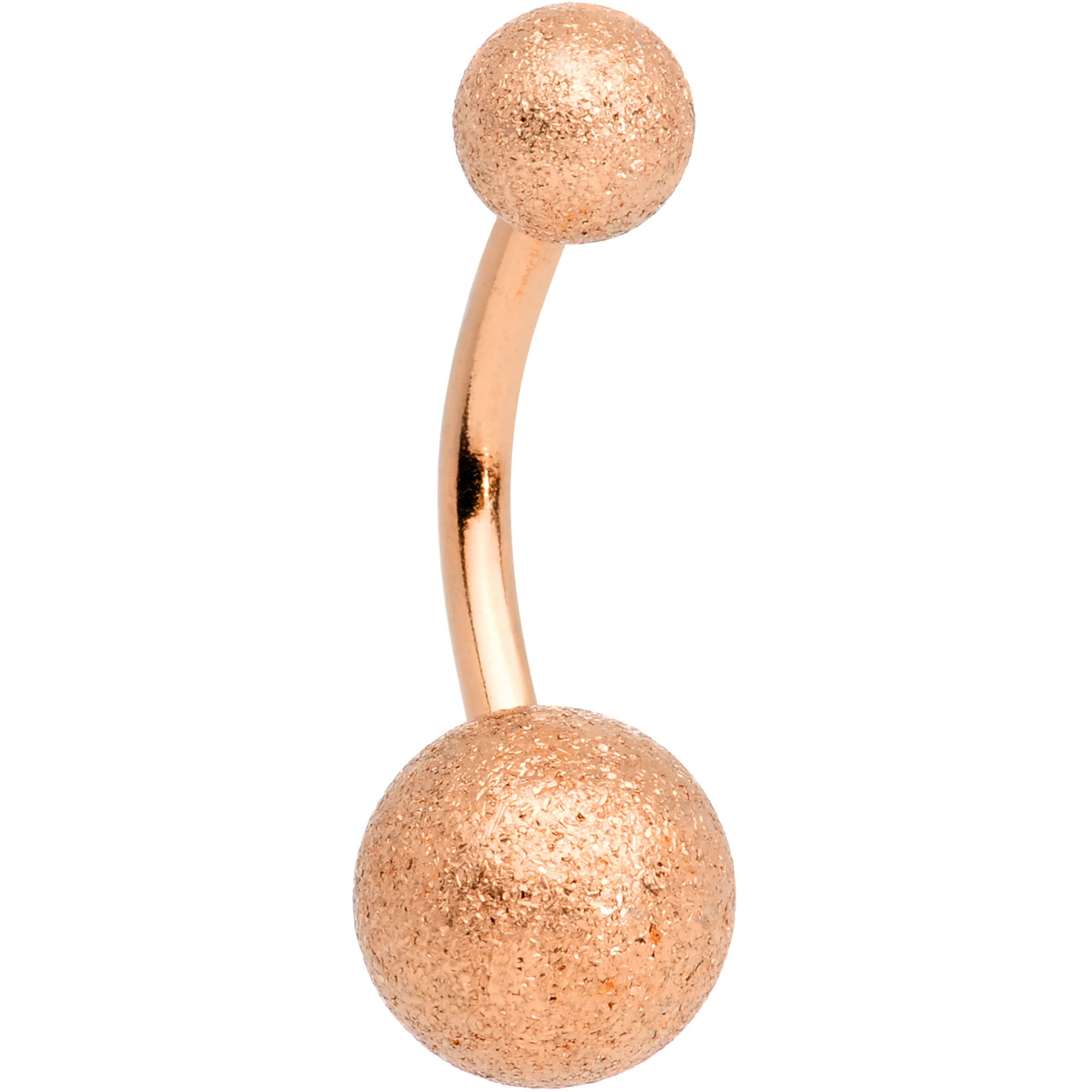 Rose Gold Tone Winter Penguin Christmas Belly Ring Set of 3 - Image 2