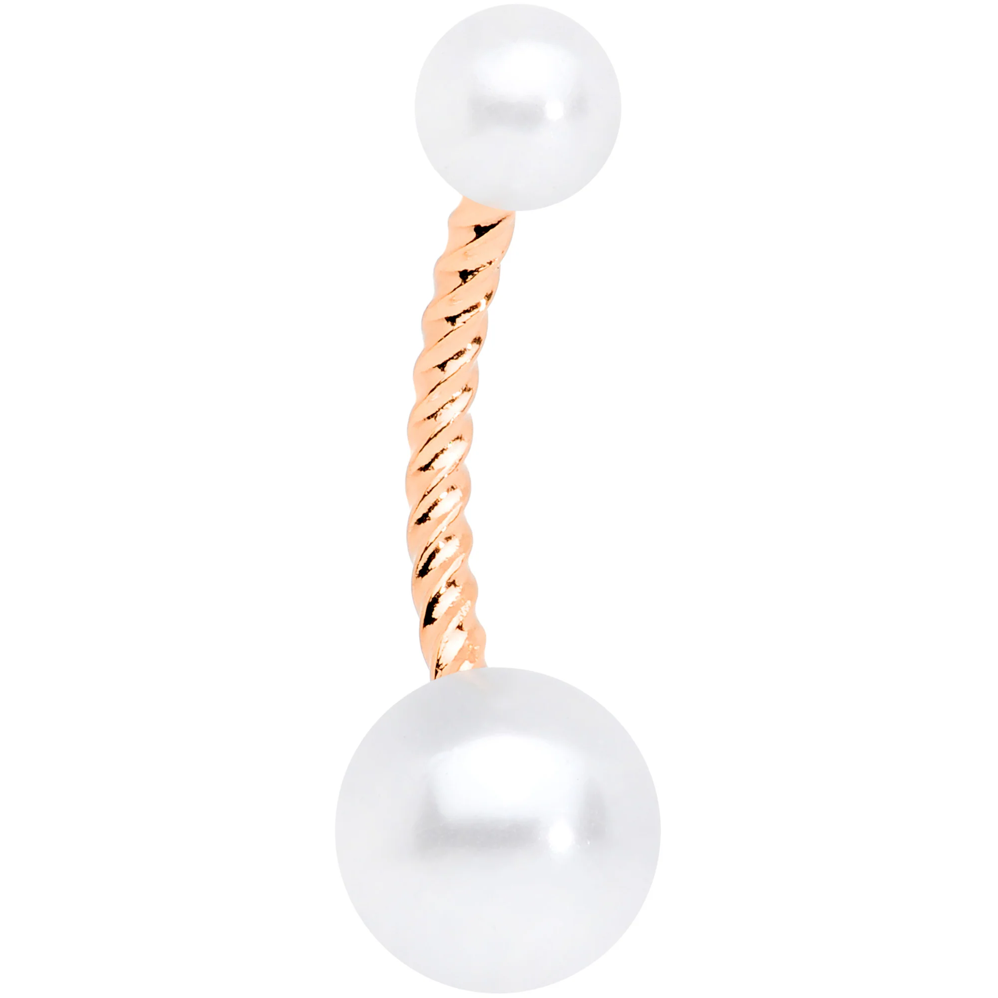 Rose Gold Tone Winter Penguin Christmas Belly Ring Set of 3 - Image 4