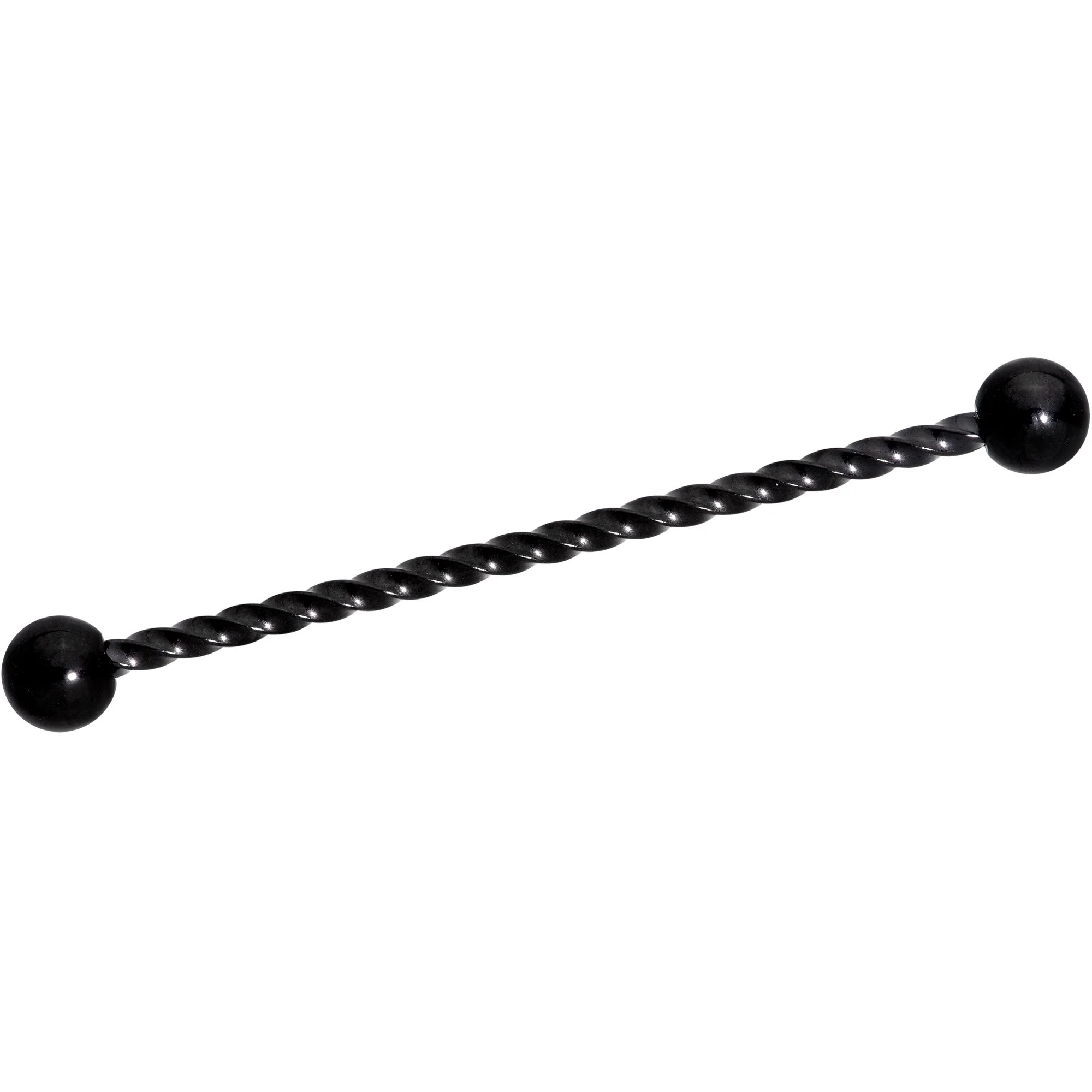 Ruffled Feathers Dual Swans Industrial Barbell Set of 2 - Image 3