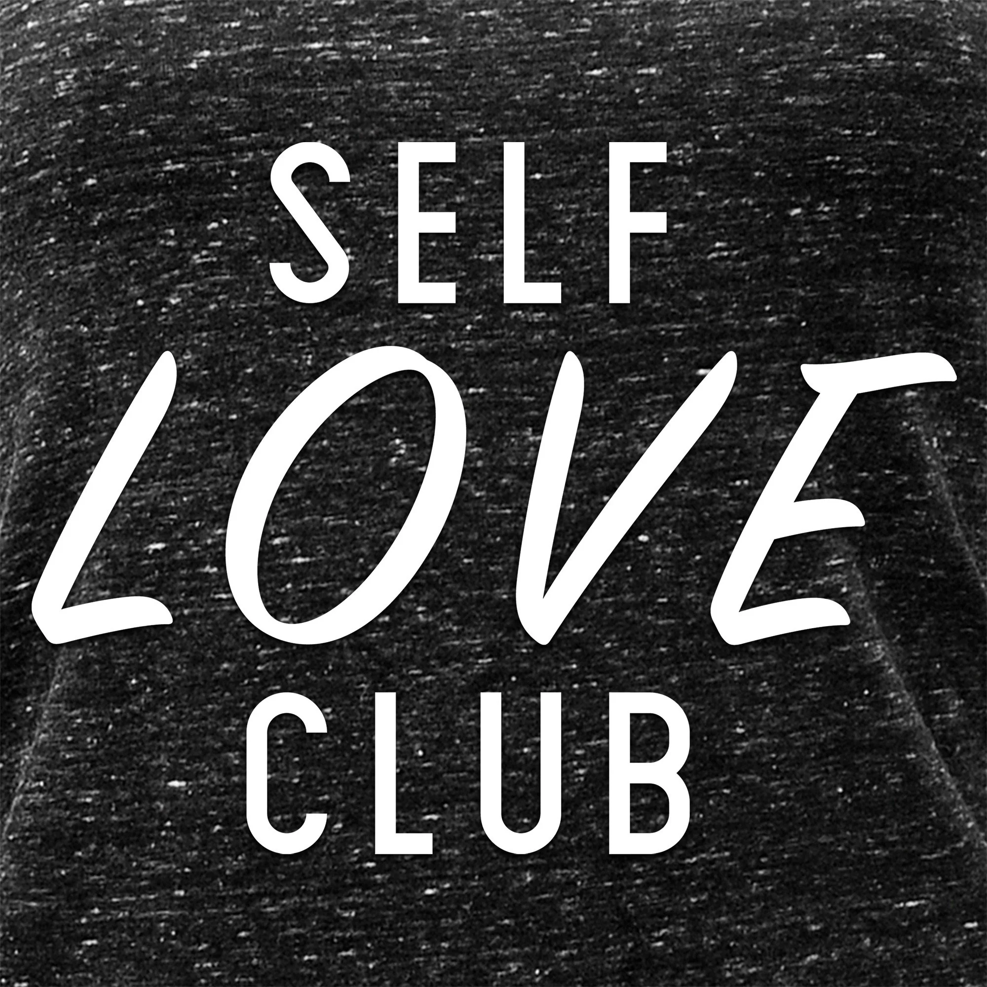 Self Love Club Black Gray Cosmic Twist Back Tank Top - Image 2