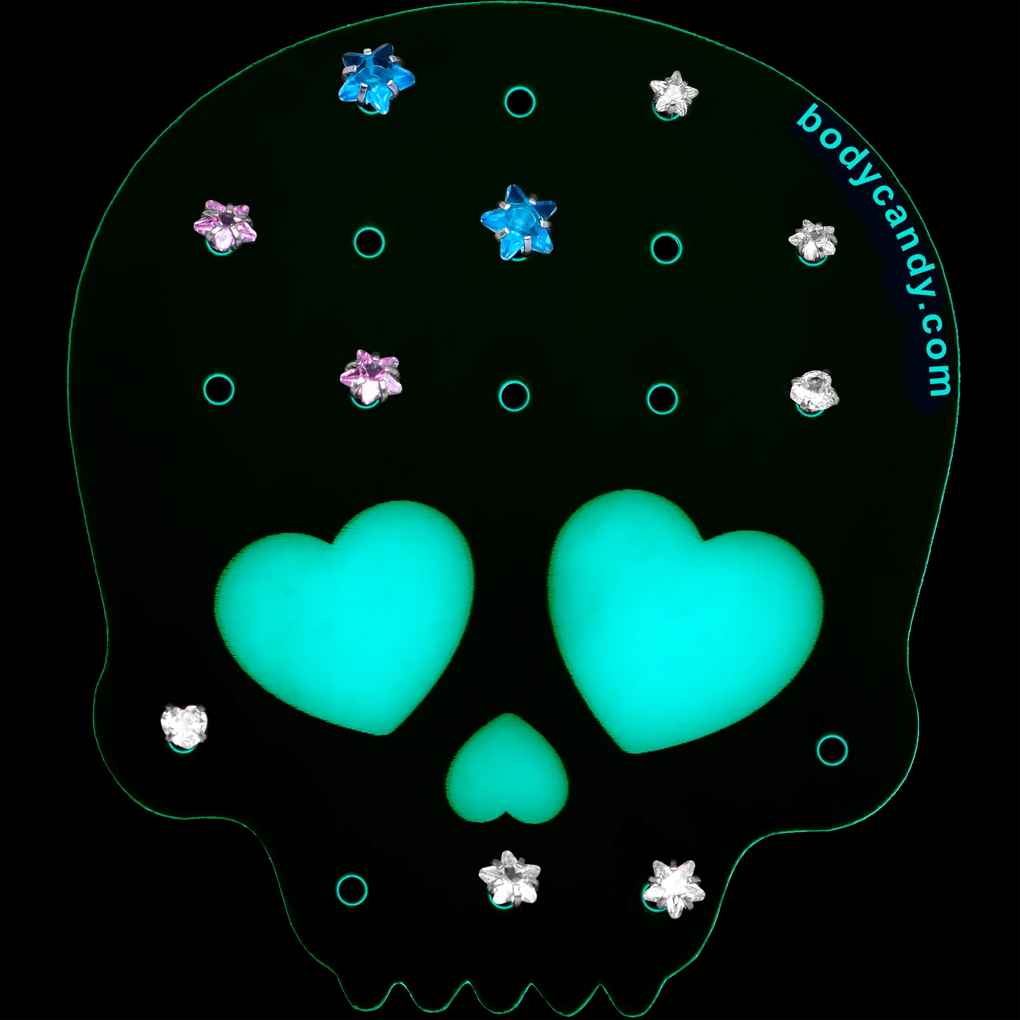 Skull Travel Flat Back Earring Palette - Image 9