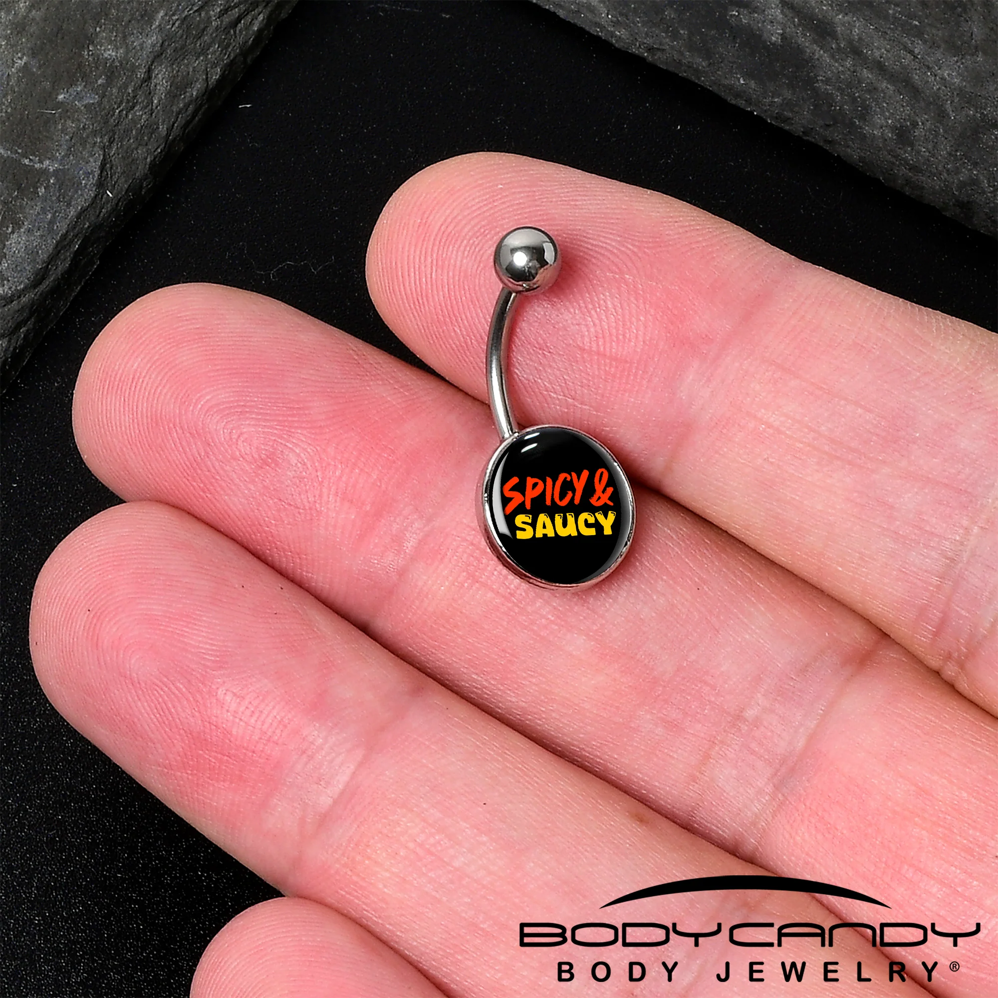 Spicy and Saucy Belly Ring by Onyx O - Image 2