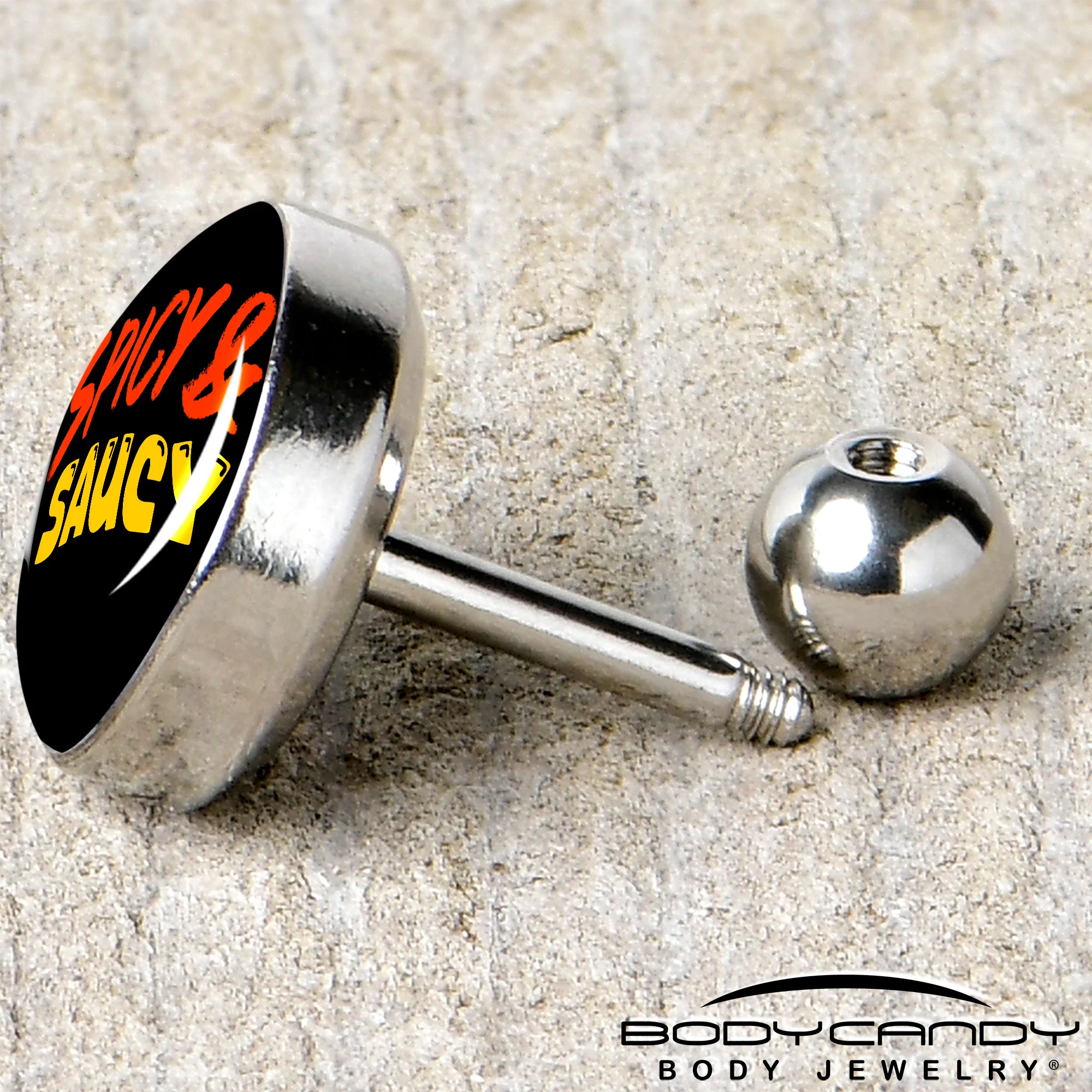 Spicy and Saucy Tragus Cartilage Earring by Onyx O - Image 5