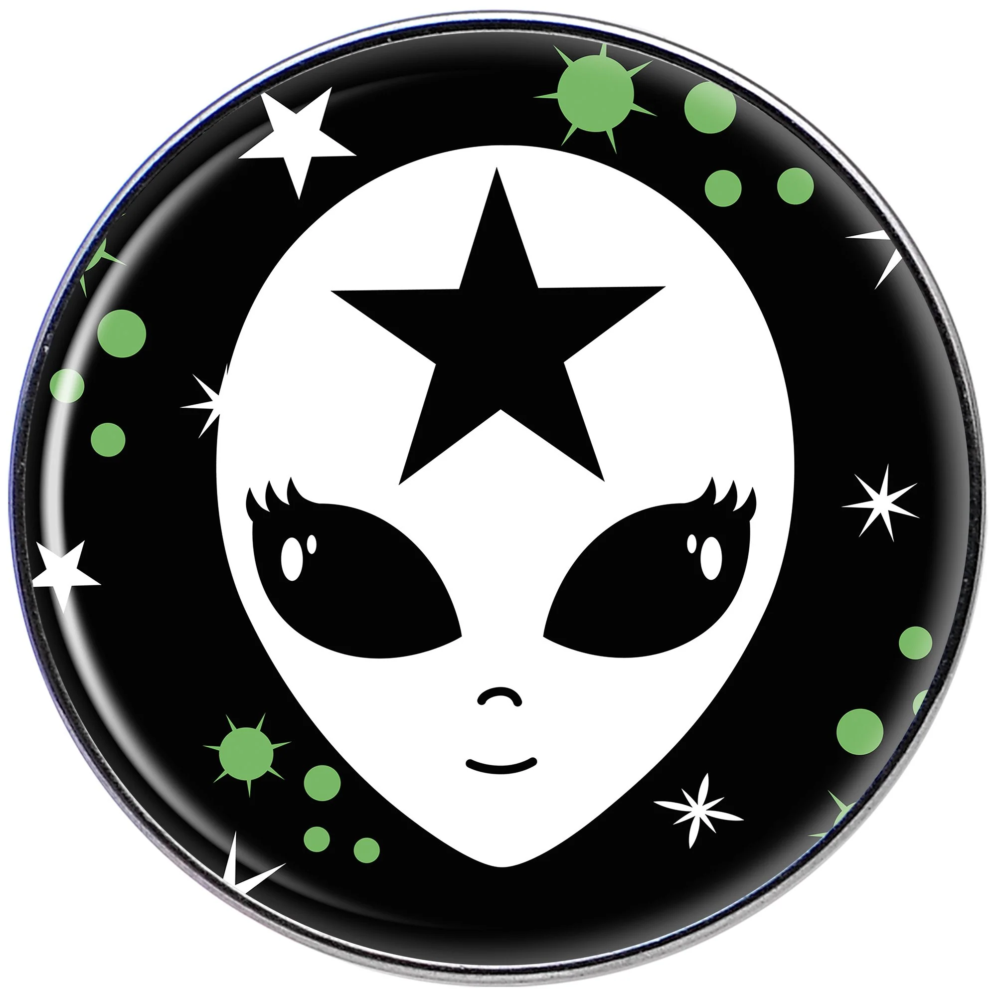 Starry Cute Alien Tragus Cartilage Earring - Image 2