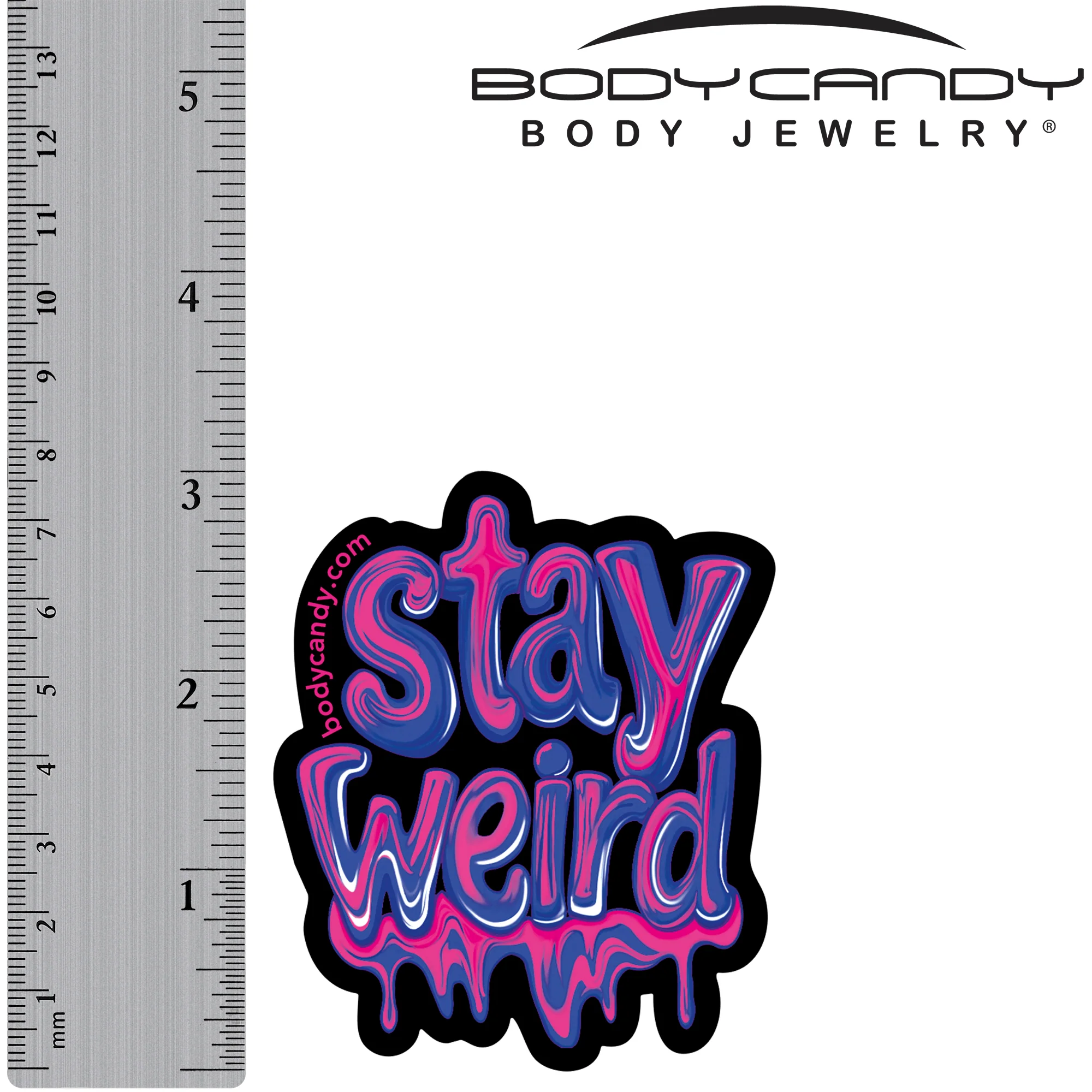 Stay Weird Sticker by Onyx O - Image 6