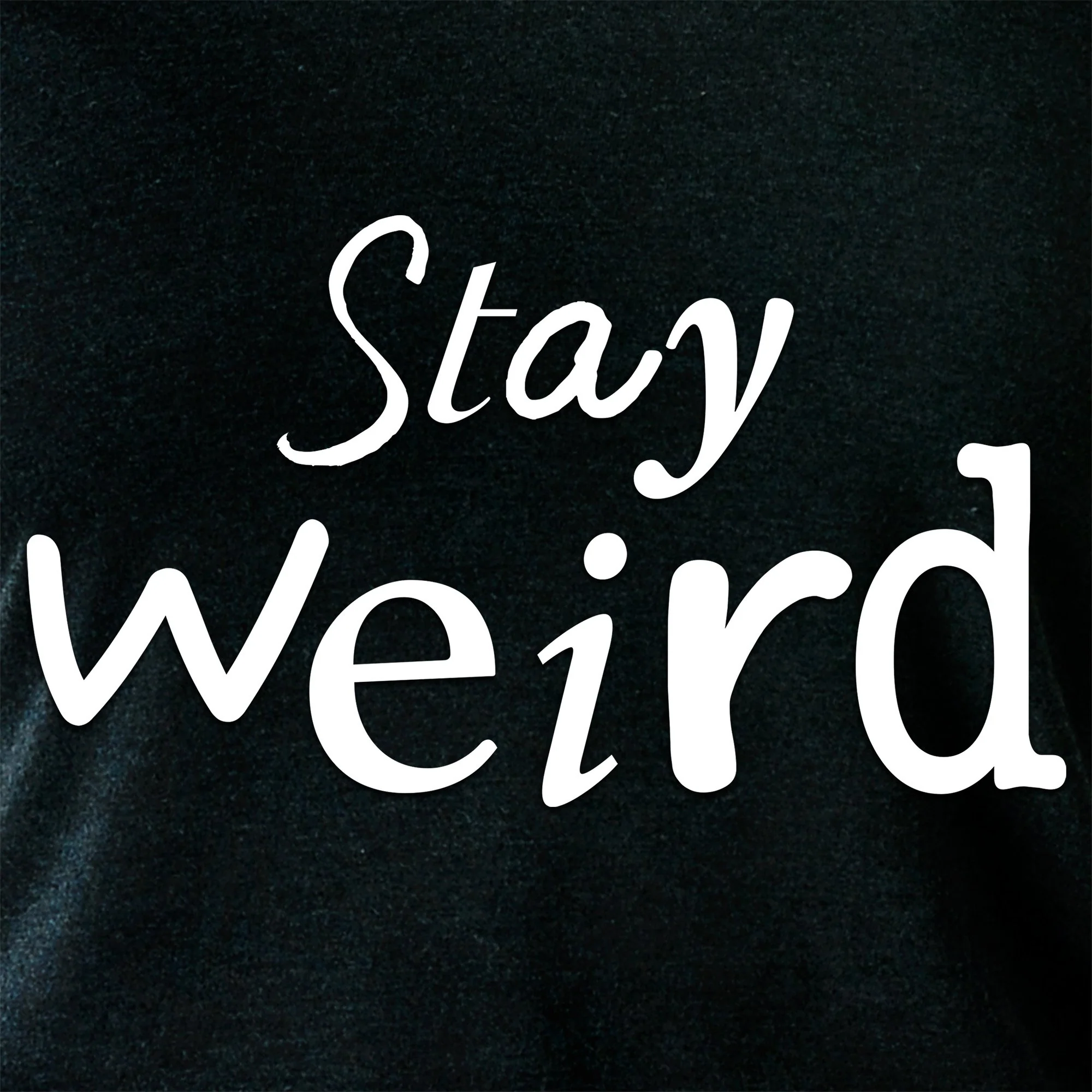 Stay Weird  Tapered Long Sleeve Hoodie - Image 5