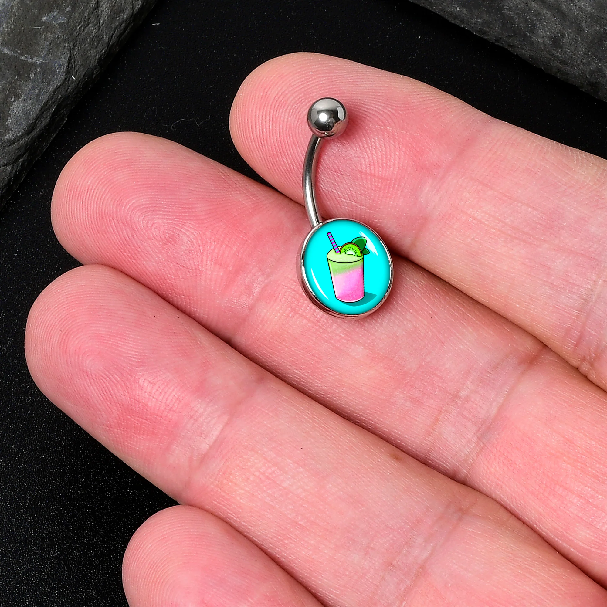 Summer Drink Belly Ring by Onyx O - Image 2