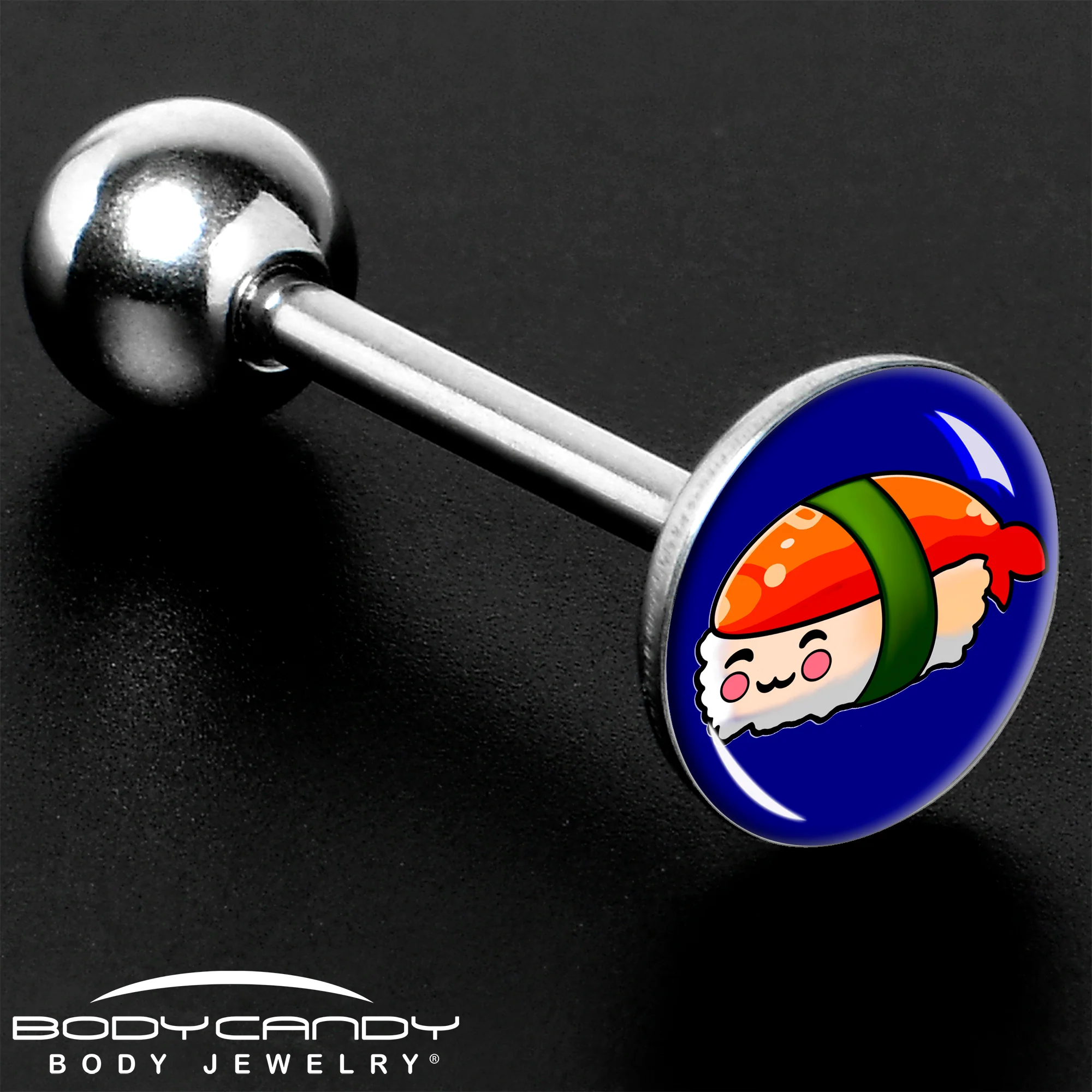 Sushi Barbell Tongue Ring by Onyx O - Image 8