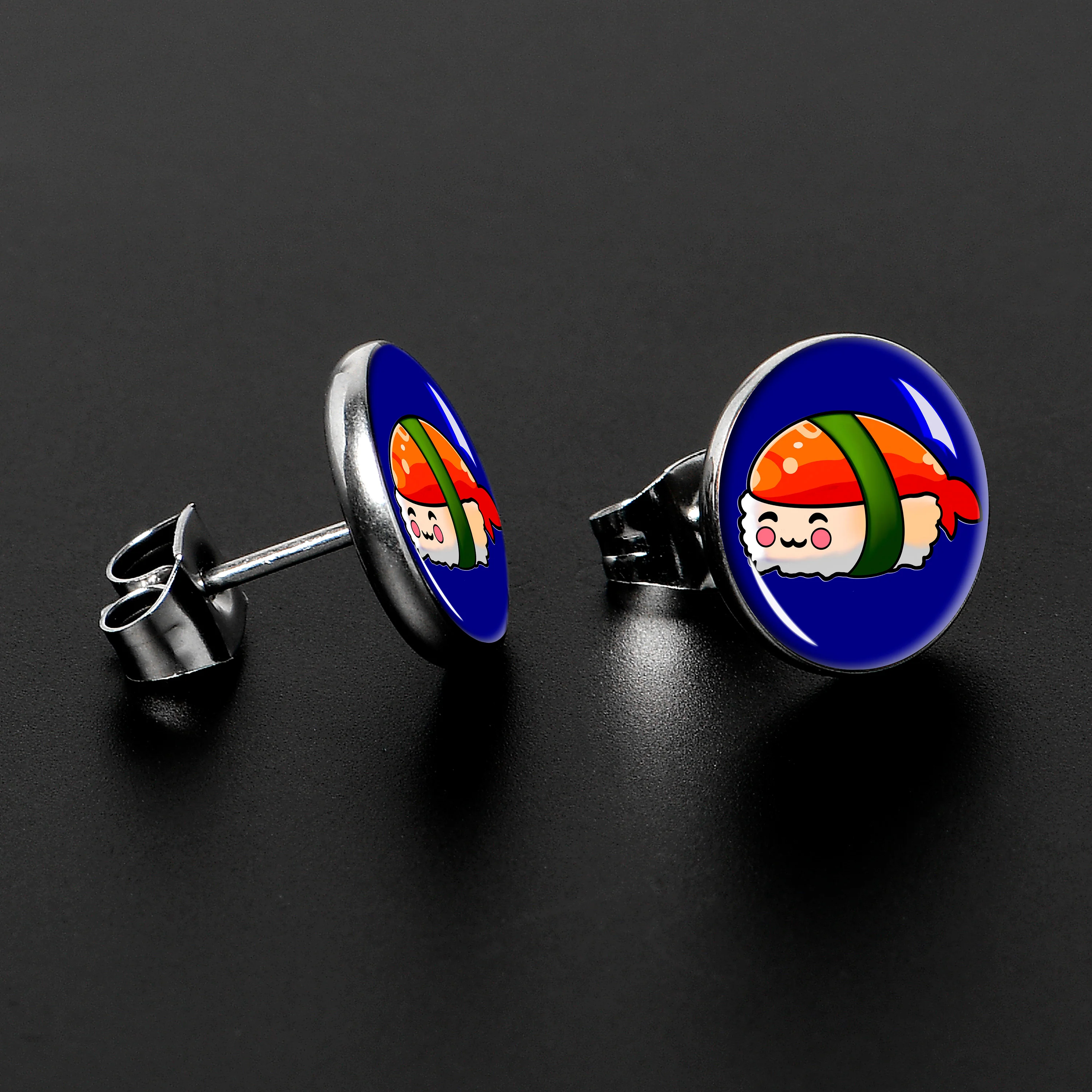 Sushi Stud Earrings by Onyx O - Image 3