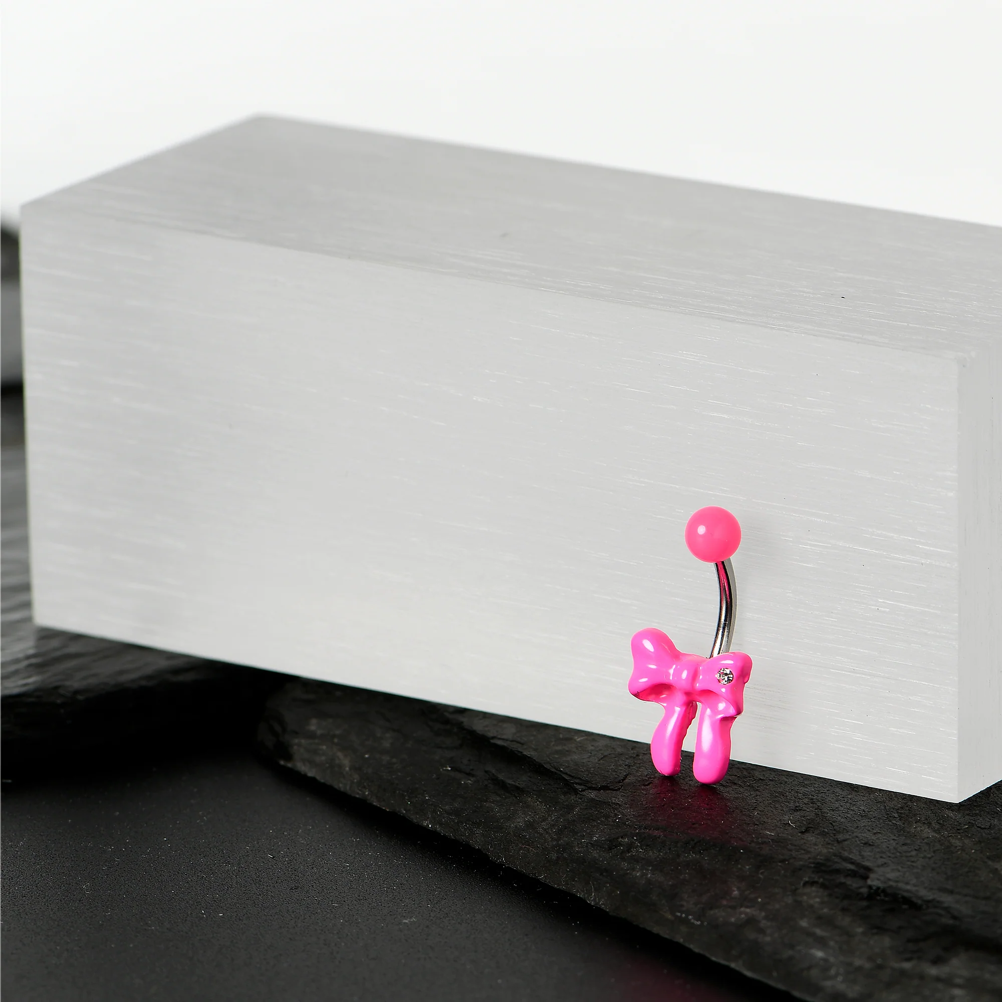 Sydney Belle Girlfriend Collection Pretty Pink Bow Belly Ring - Image 10