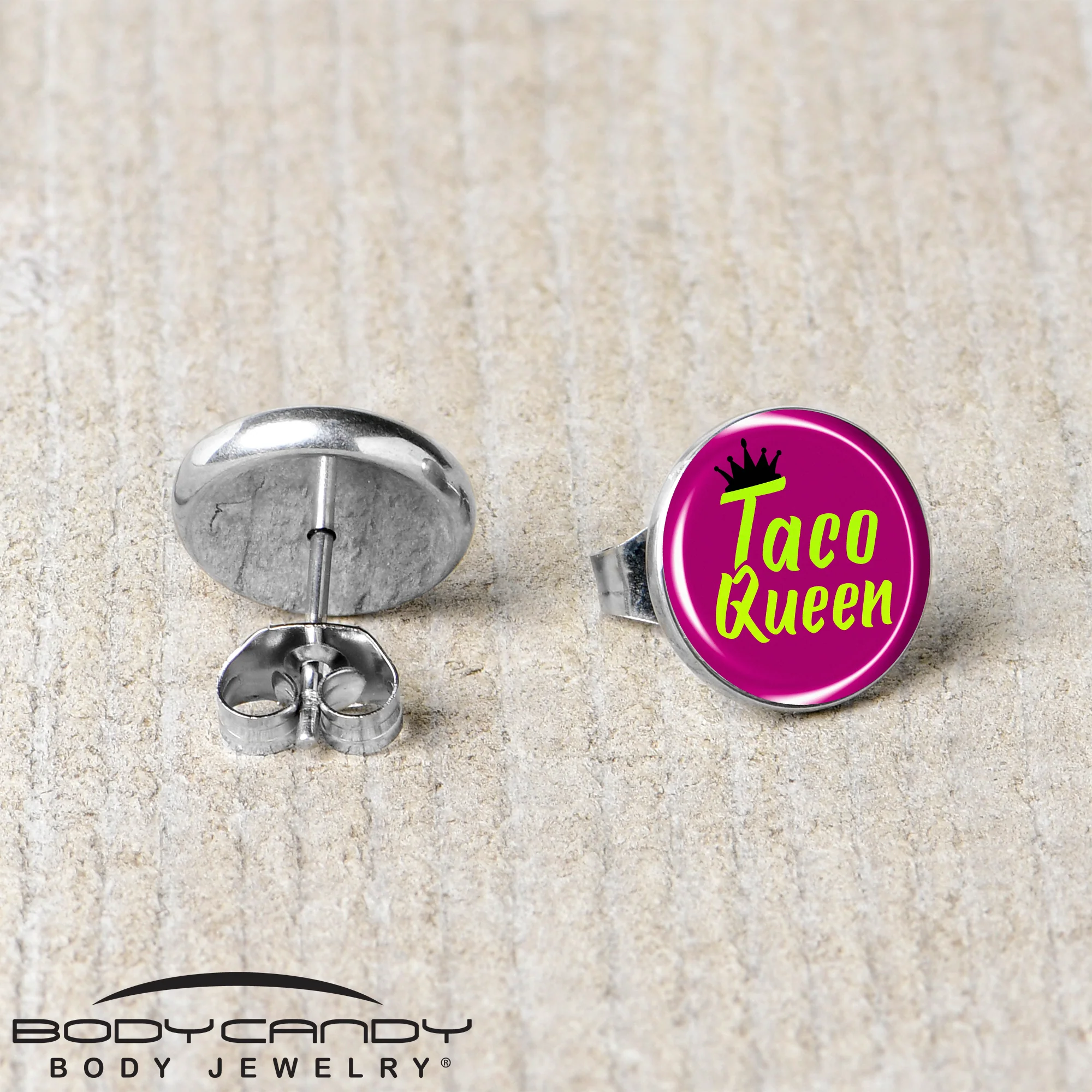 Taco Queen Stud Earrings by Onyx O - Image 5