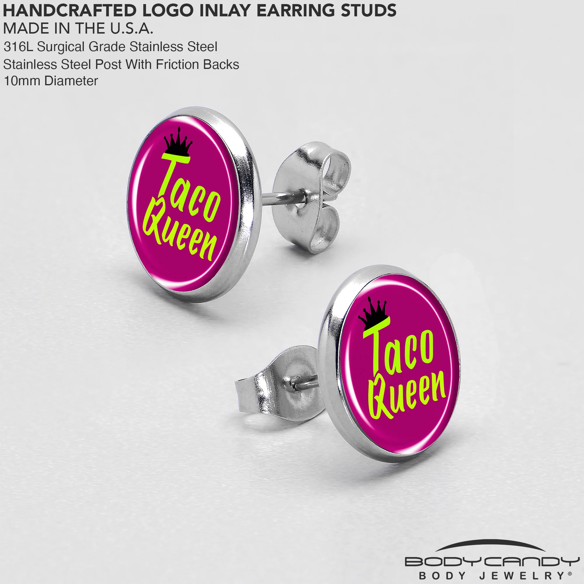 Taco Queen Stud Earrings by Onyx O - Image 7