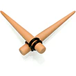 Tan Matte Acrylic Straight Taper Set 2G to 00G - Image 11