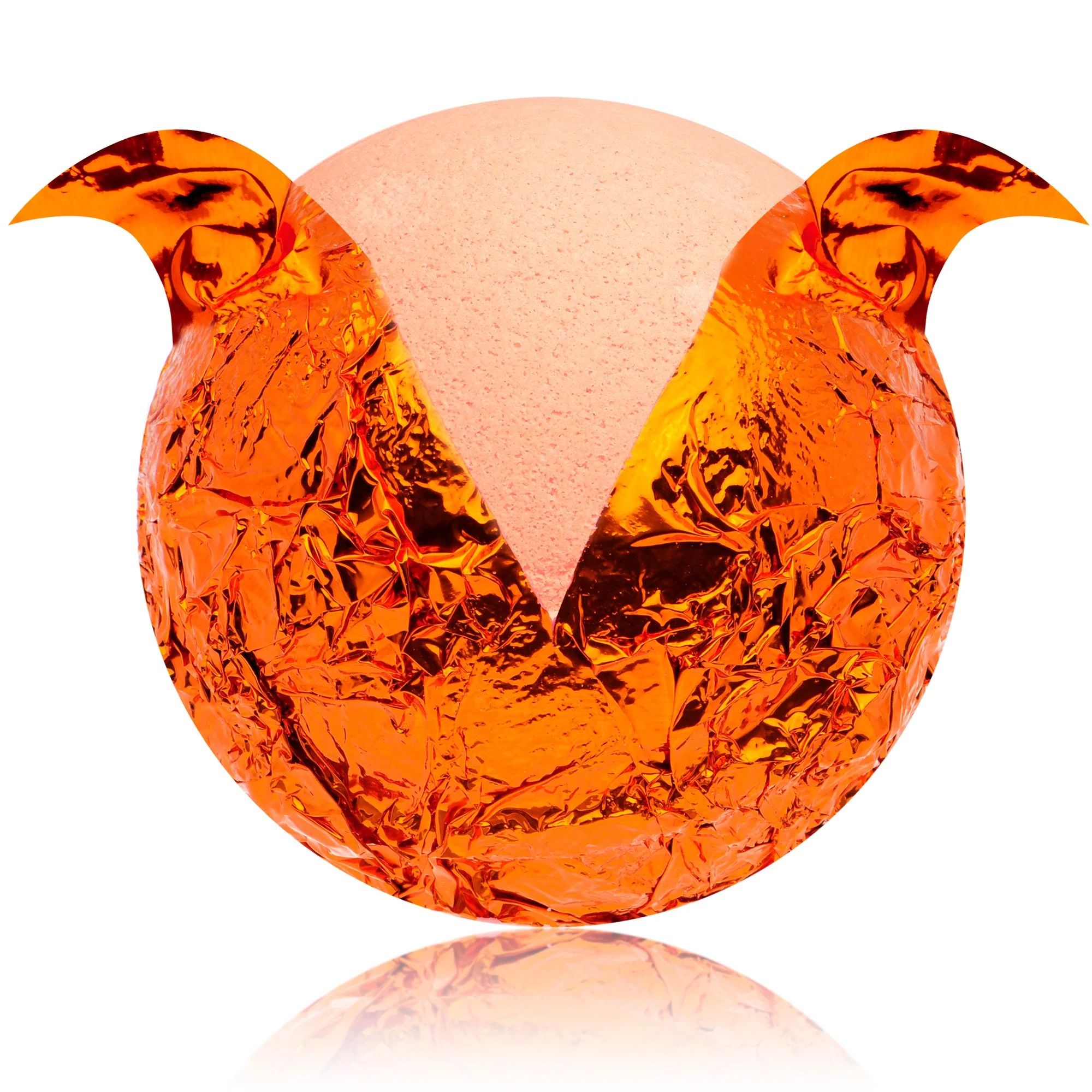Tangerine Tango Bath Bomb with Jewelry Ring Inside - Image 3