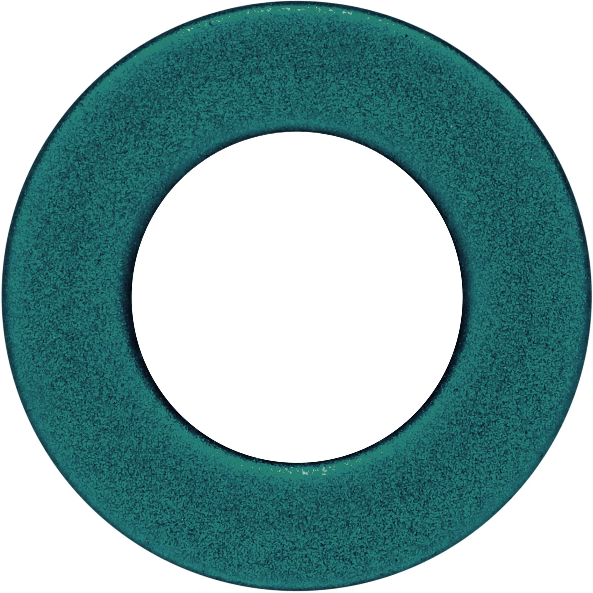 Teal Matte Silicone Screw Fit Tunnel Plug Set 6mm to 25mm - Image 3