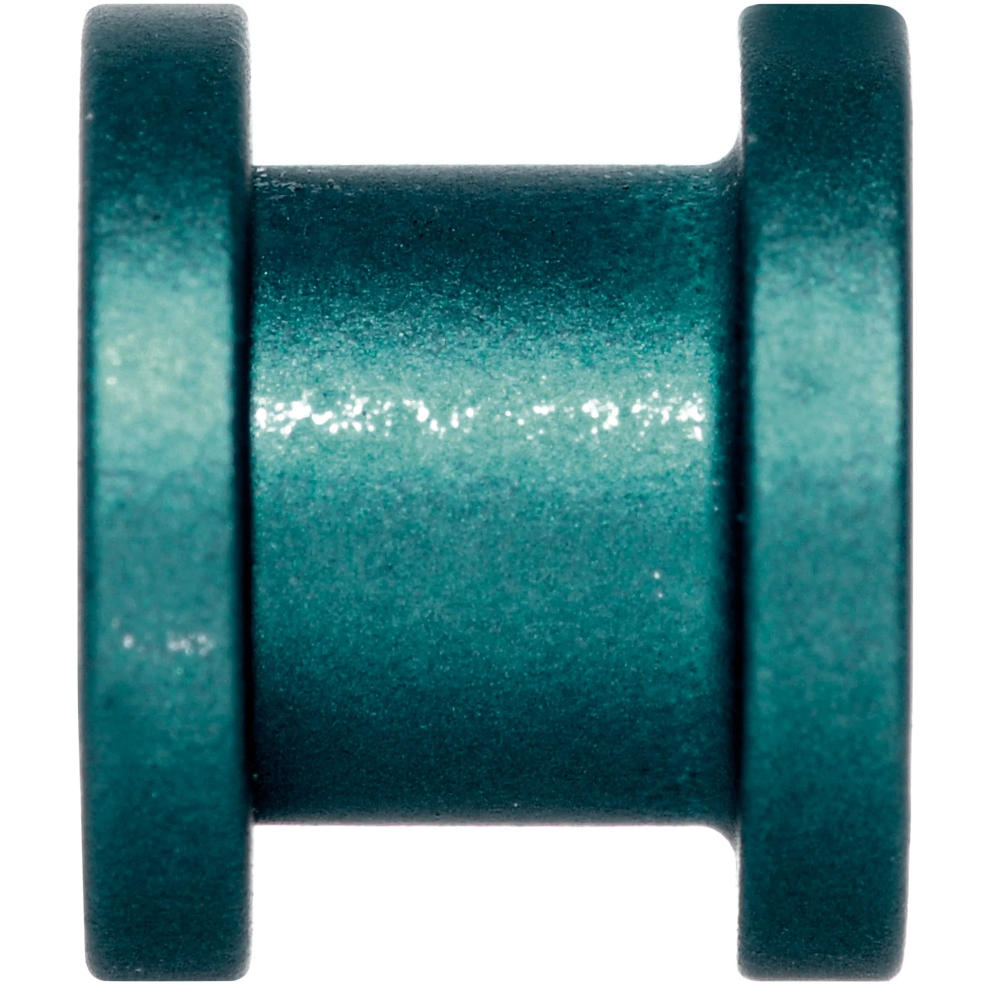 Teal Matte Silicone Screw Fit Tunnel Plug Set 6mm to 25mm - Image 4