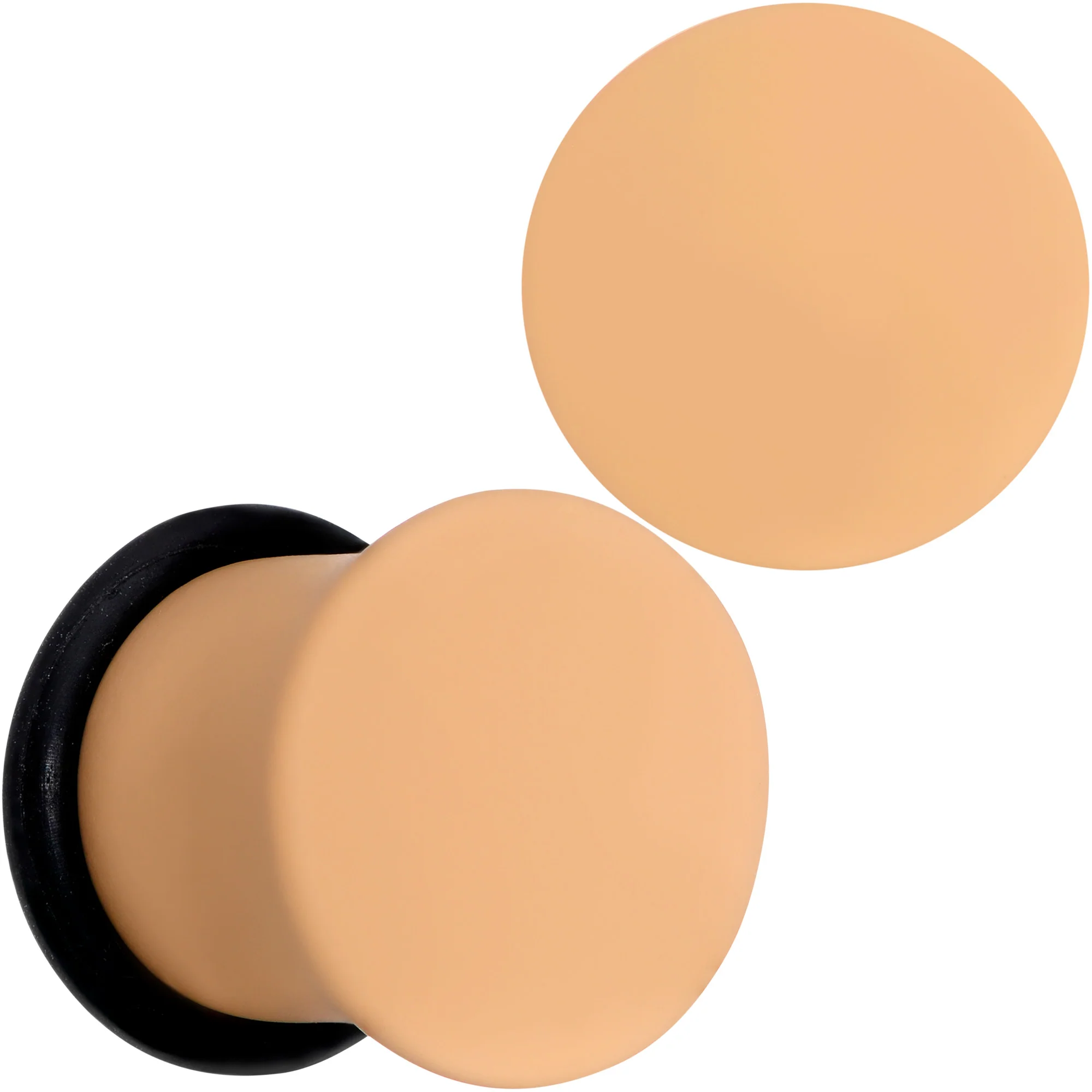 Terrific Tan Matte Acrylic Single Flare Plug Set - Image 11