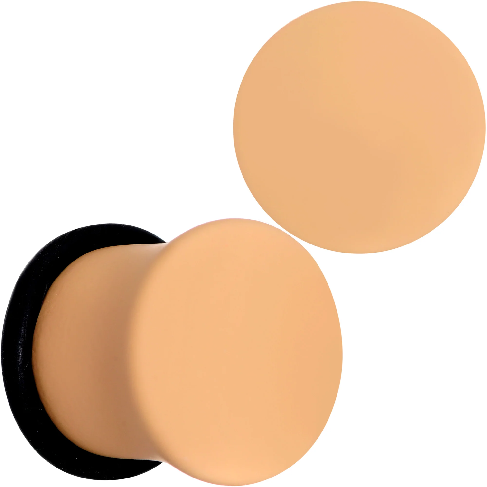Terrific Tan Matte Acrylic Single Flare Plug Set - Image 12