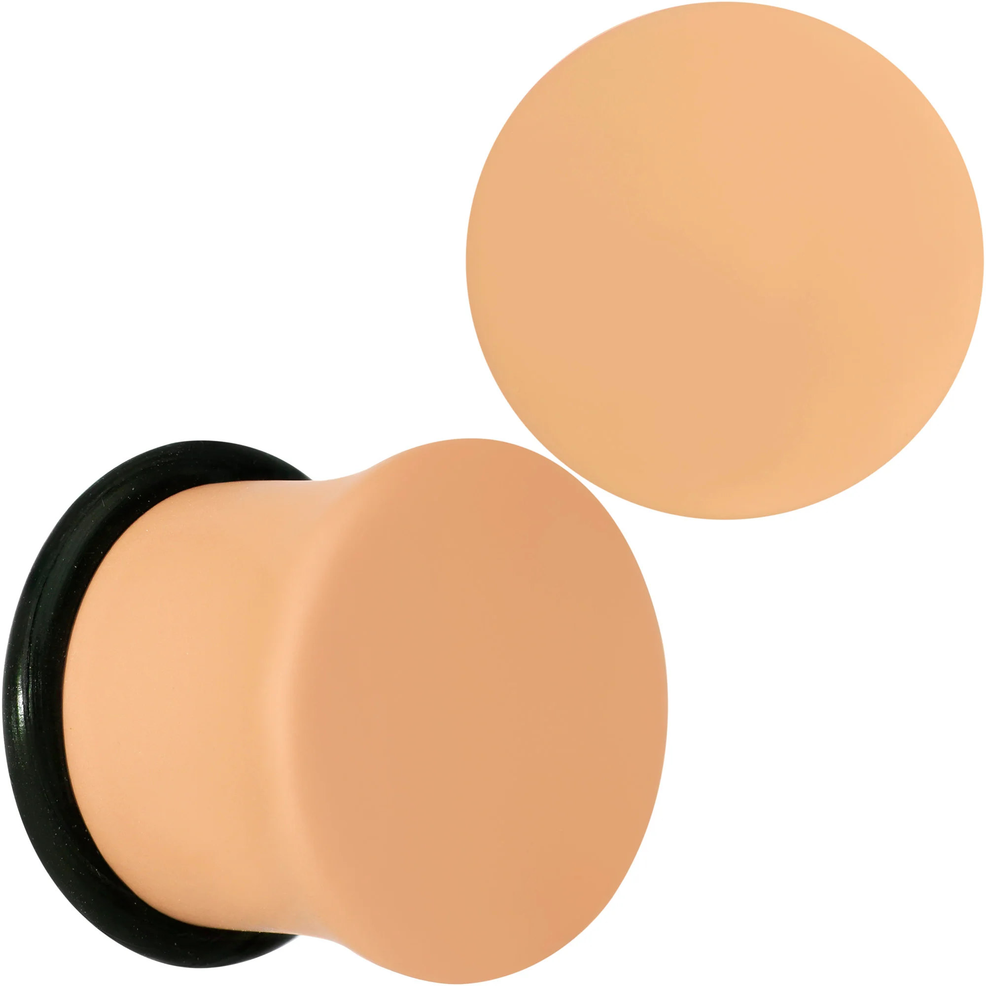 Terrific Tan Matte Acrylic Single Flare Plug Set - Image 13