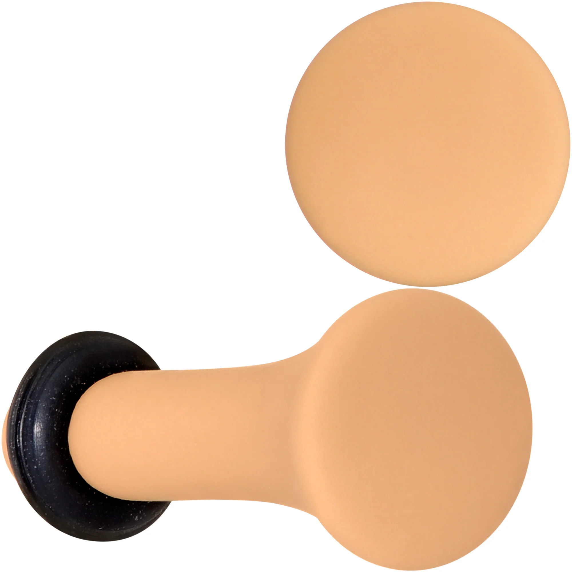 Terrific Tan Matte Acrylic Single Flare Plug Set - Image 5