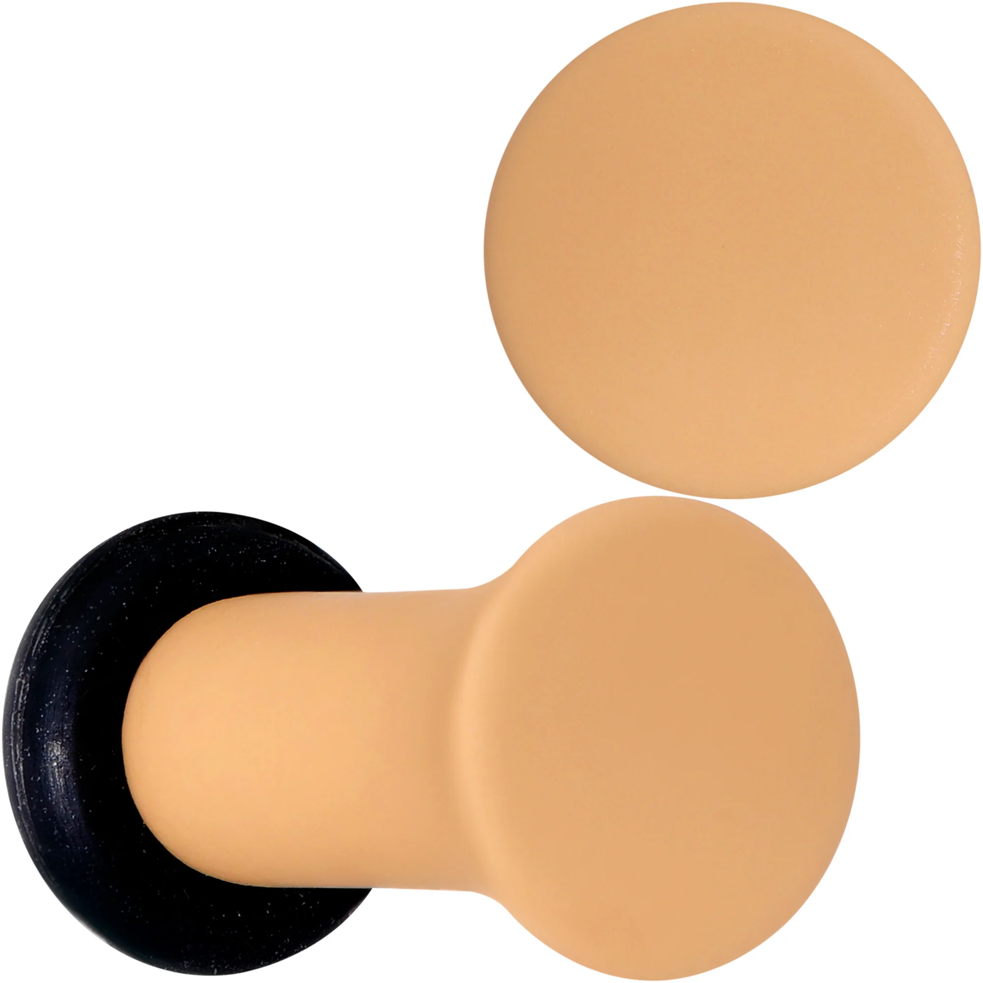 Terrific Tan Matte Acrylic Single Flare Plug Set - Image 7