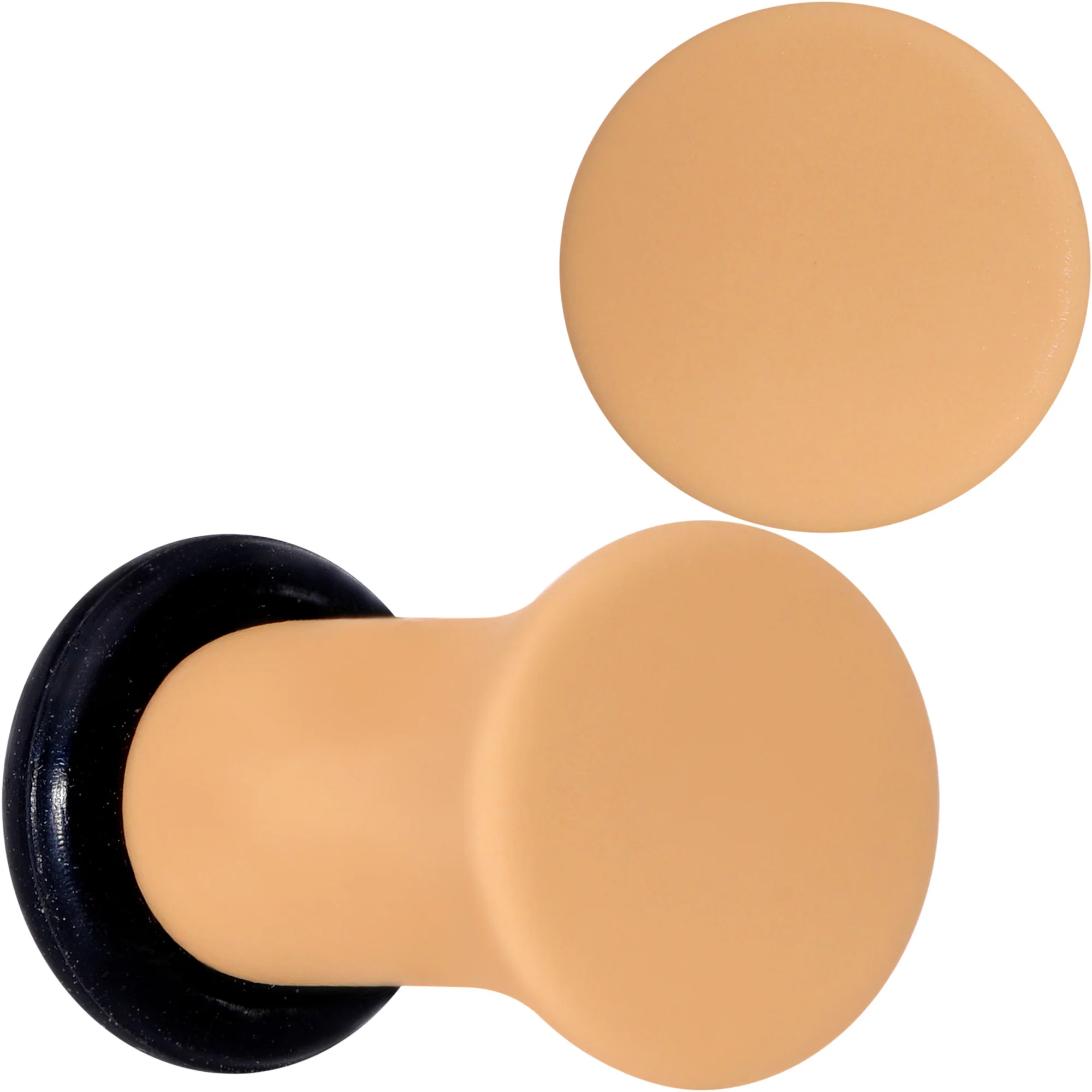 Terrific Tan Matte Acrylic Single Flare Plug Set - Image 8