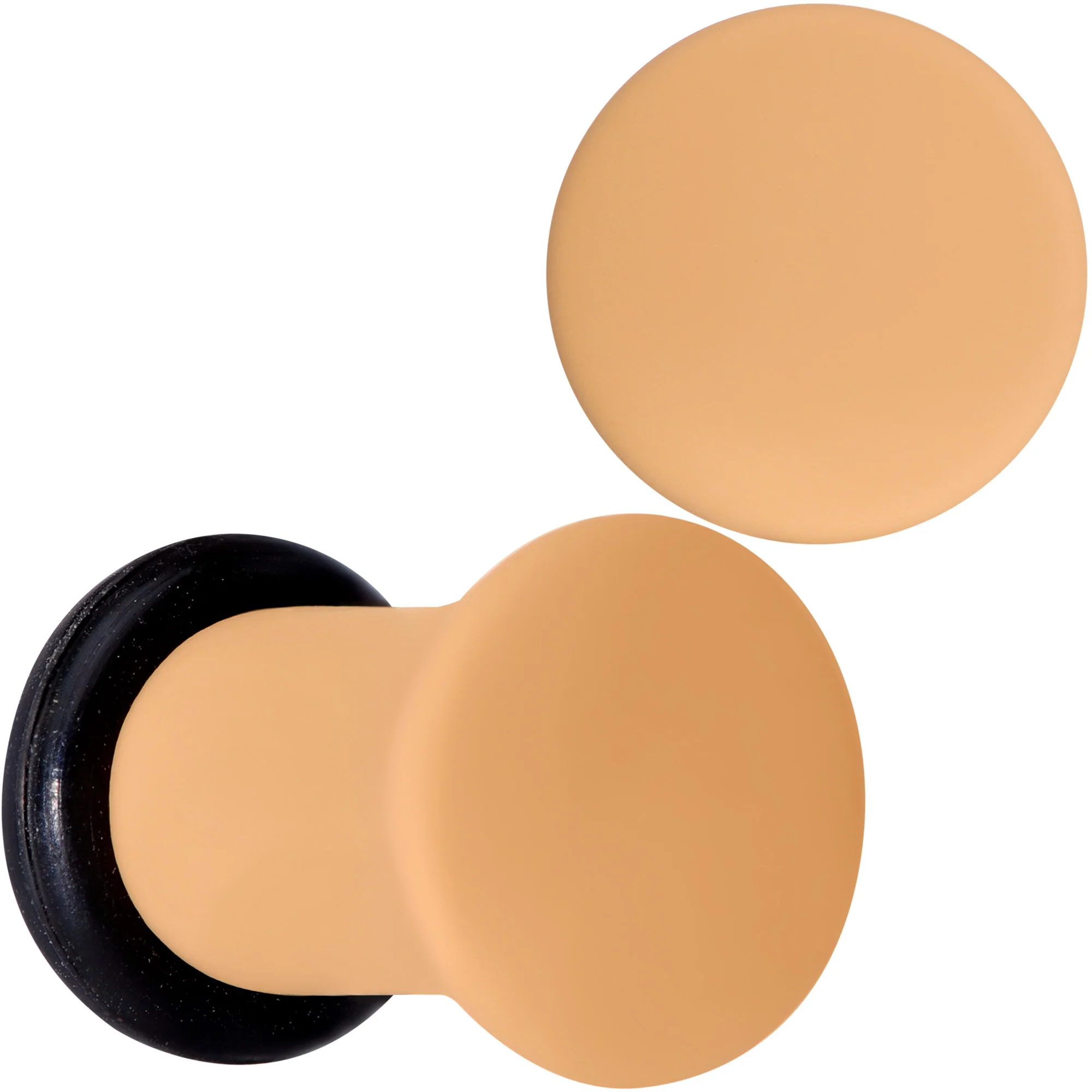 Terrific Tan Matte Acrylic Single Flare Plug Set - Image 9