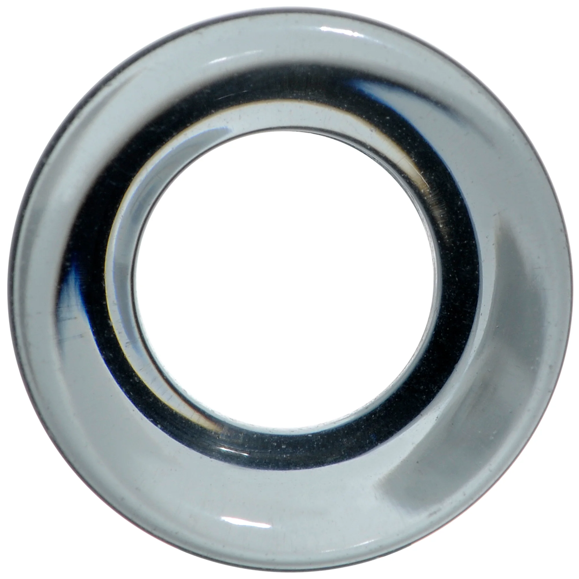Translucent Black Glass Tunnel Plug Set 2G to 1 Inch - Image 7