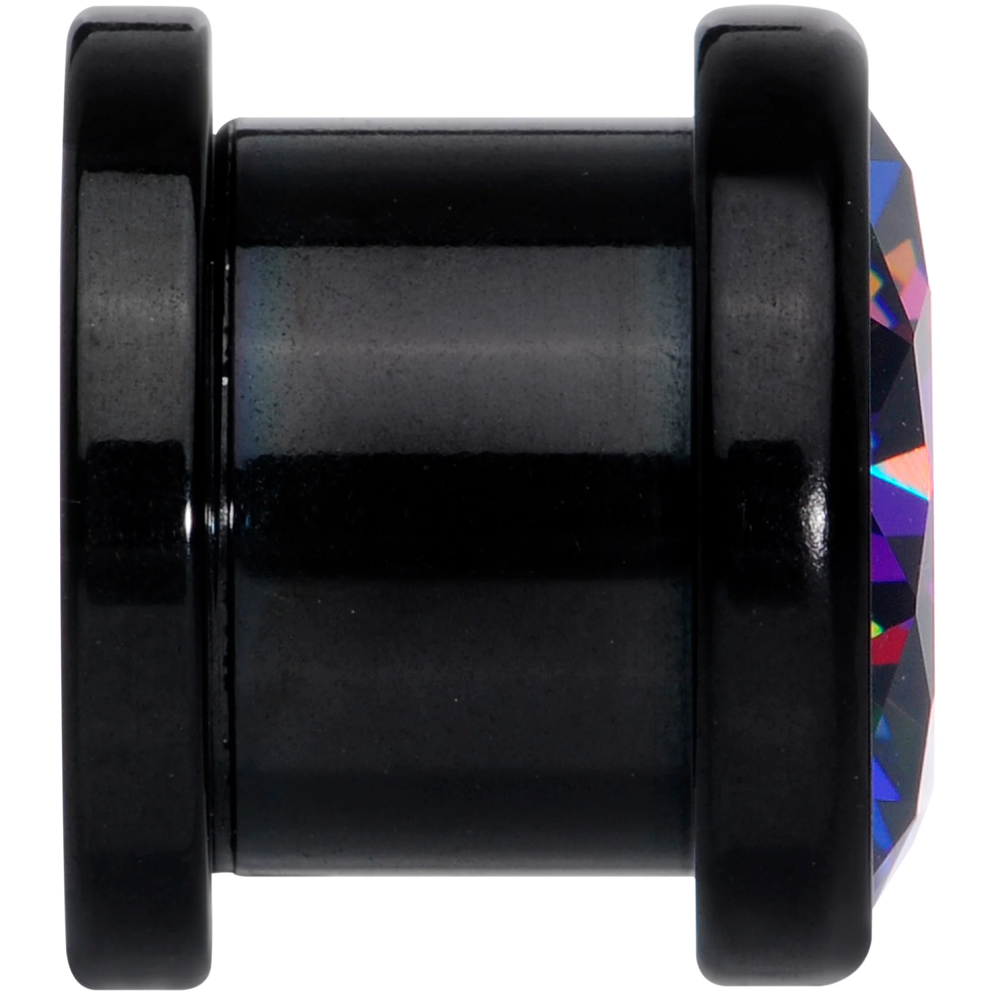 Vitrail CZ Gem Black Screw Fit Plug Set - Image 5