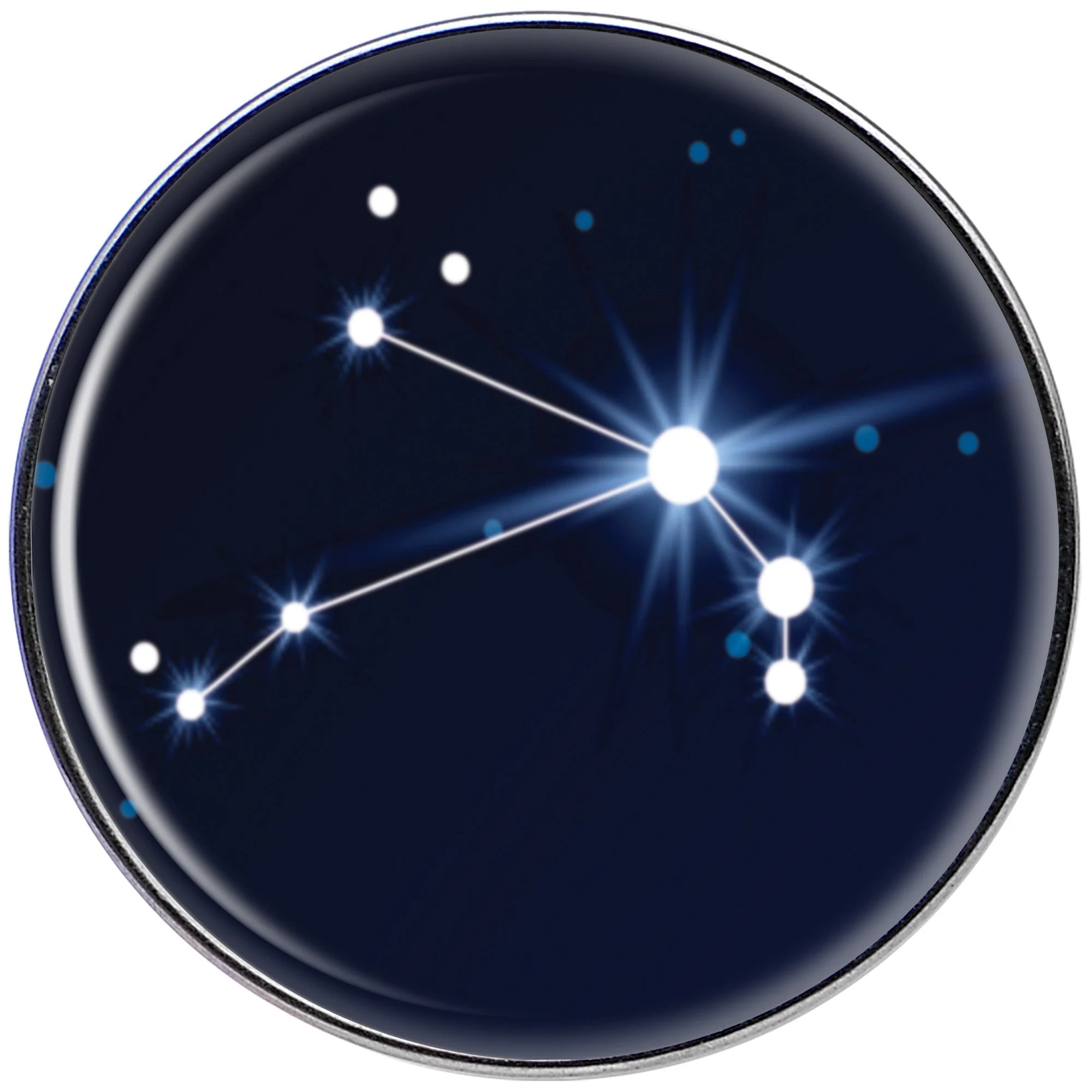 Zodiac Constellation Aries Tragus Cartilage Earring - Image 2