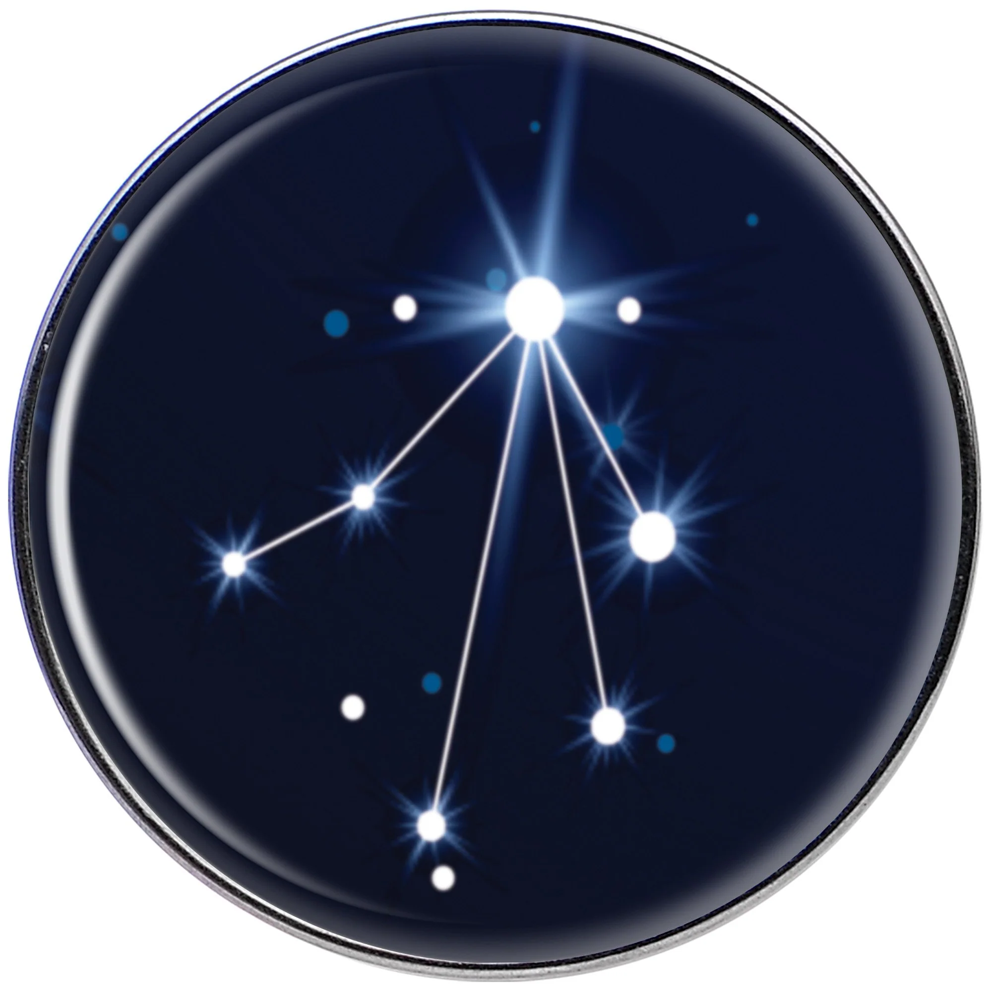 Zodiac Constellation Libra Tragus Cartilage Earring - Image 2