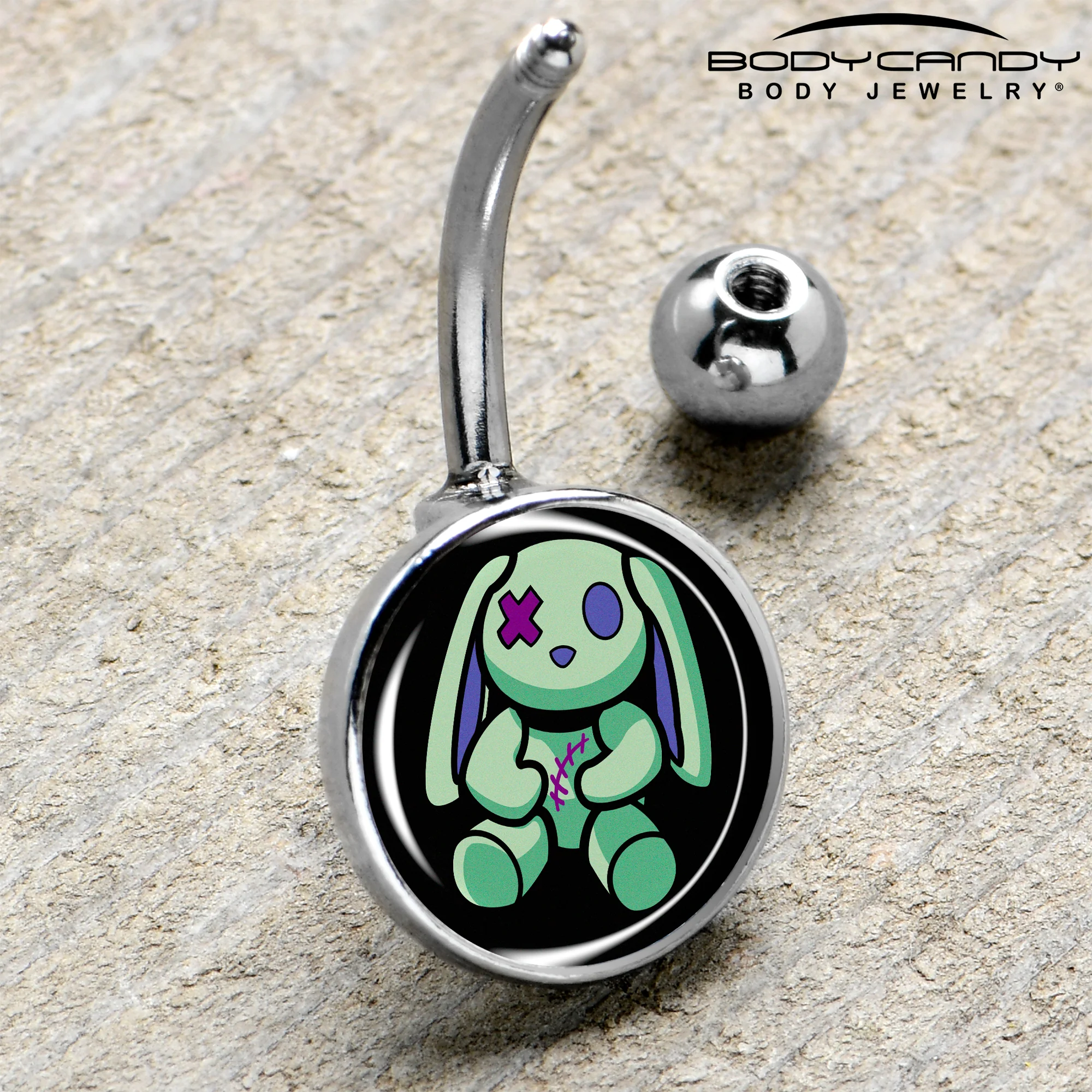 Zombie Bunny Belly Ring by Onyx O - Image 4