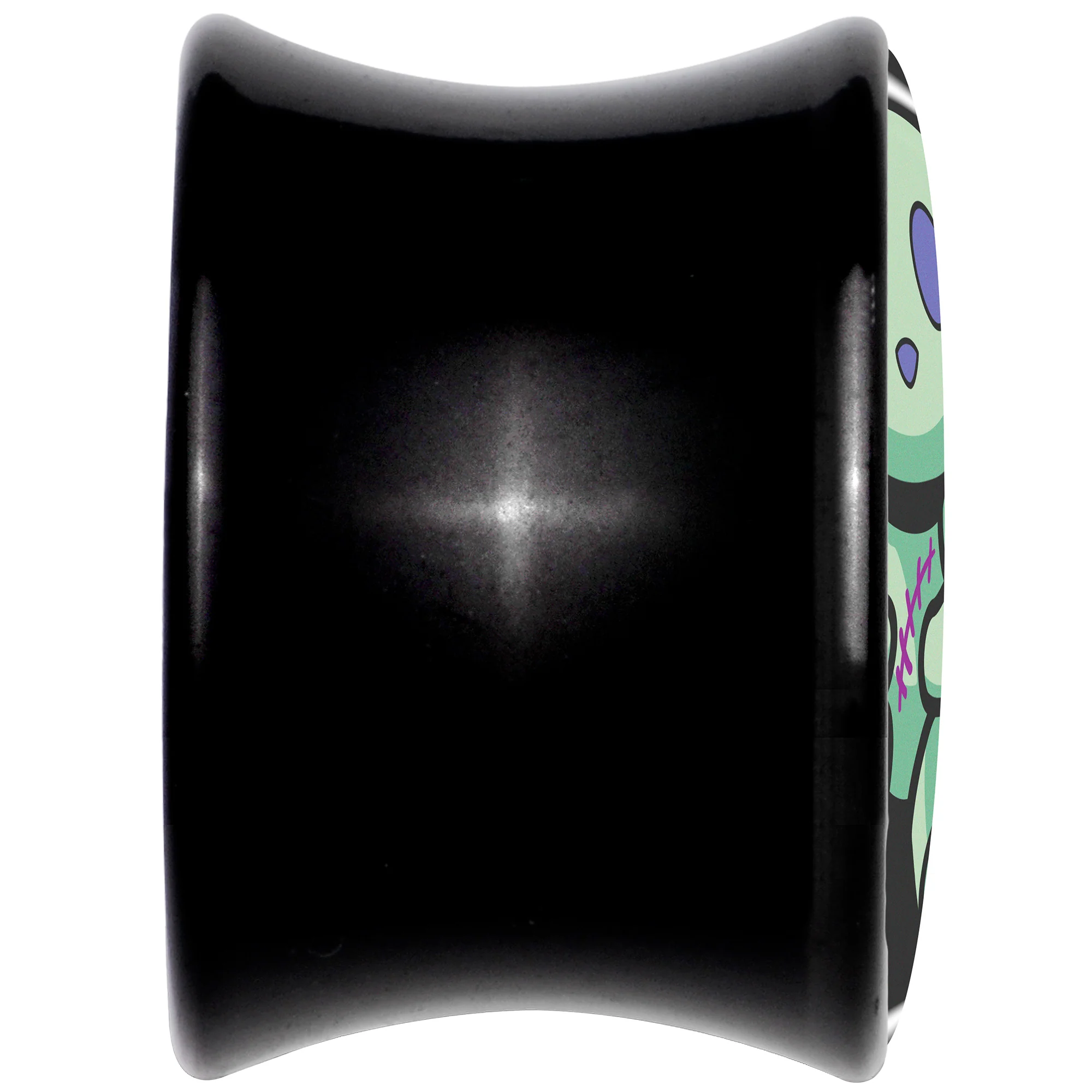 Zombie Bunny Black Acrylic Saddle Plug Set by Onyx O - Image 5